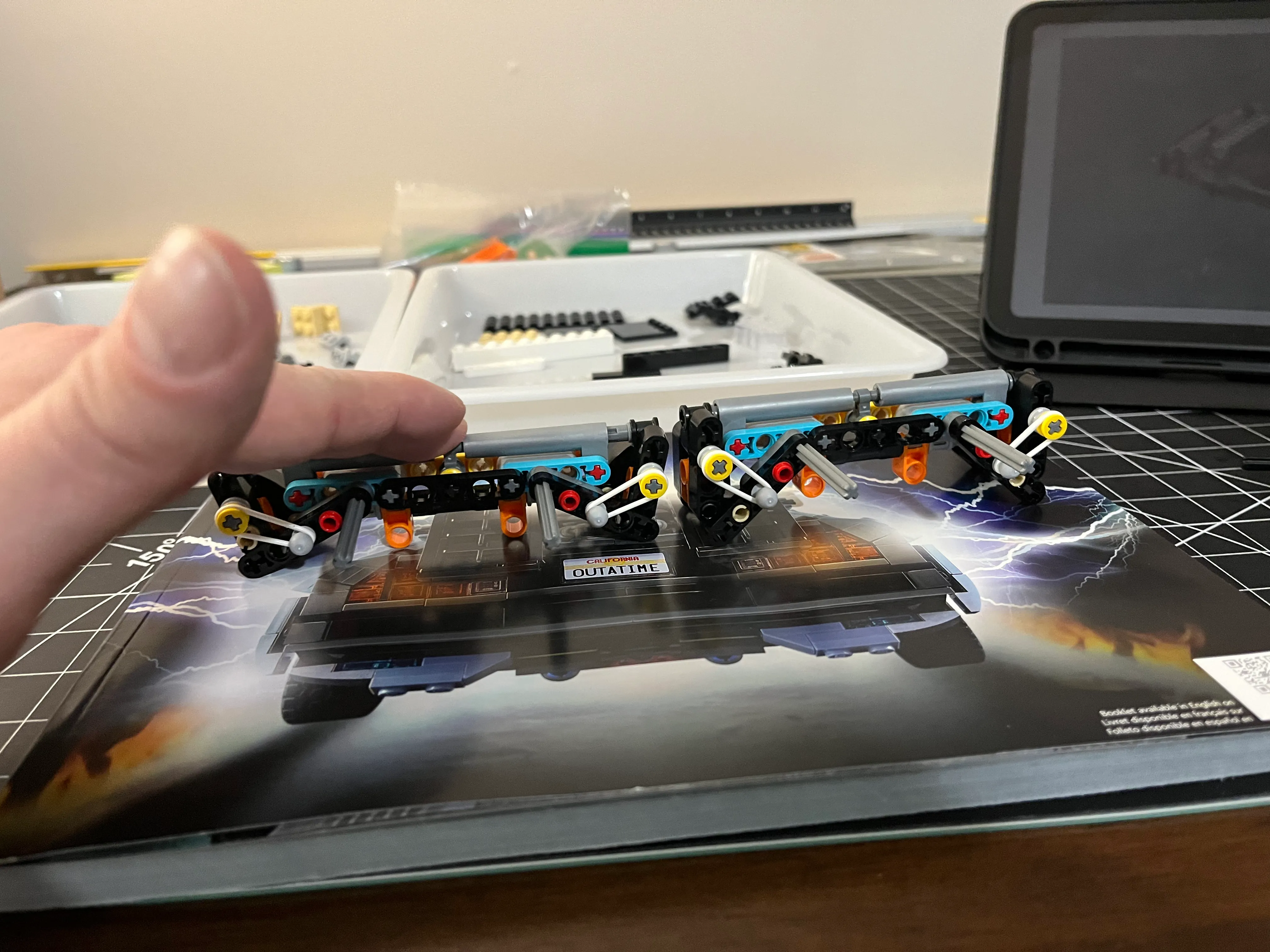 Back to the Future Lego Kit