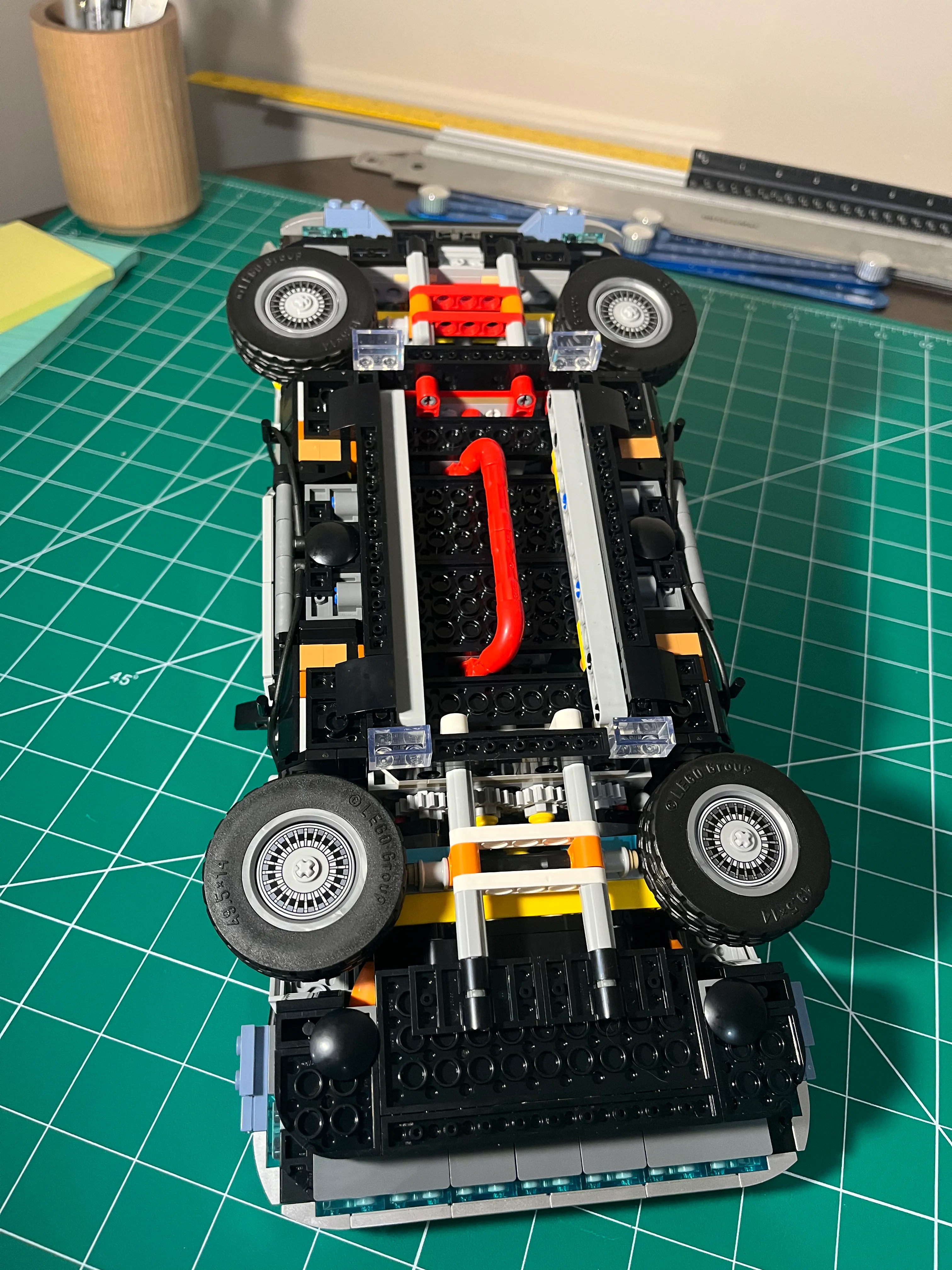 Back to the Future Lego Kit