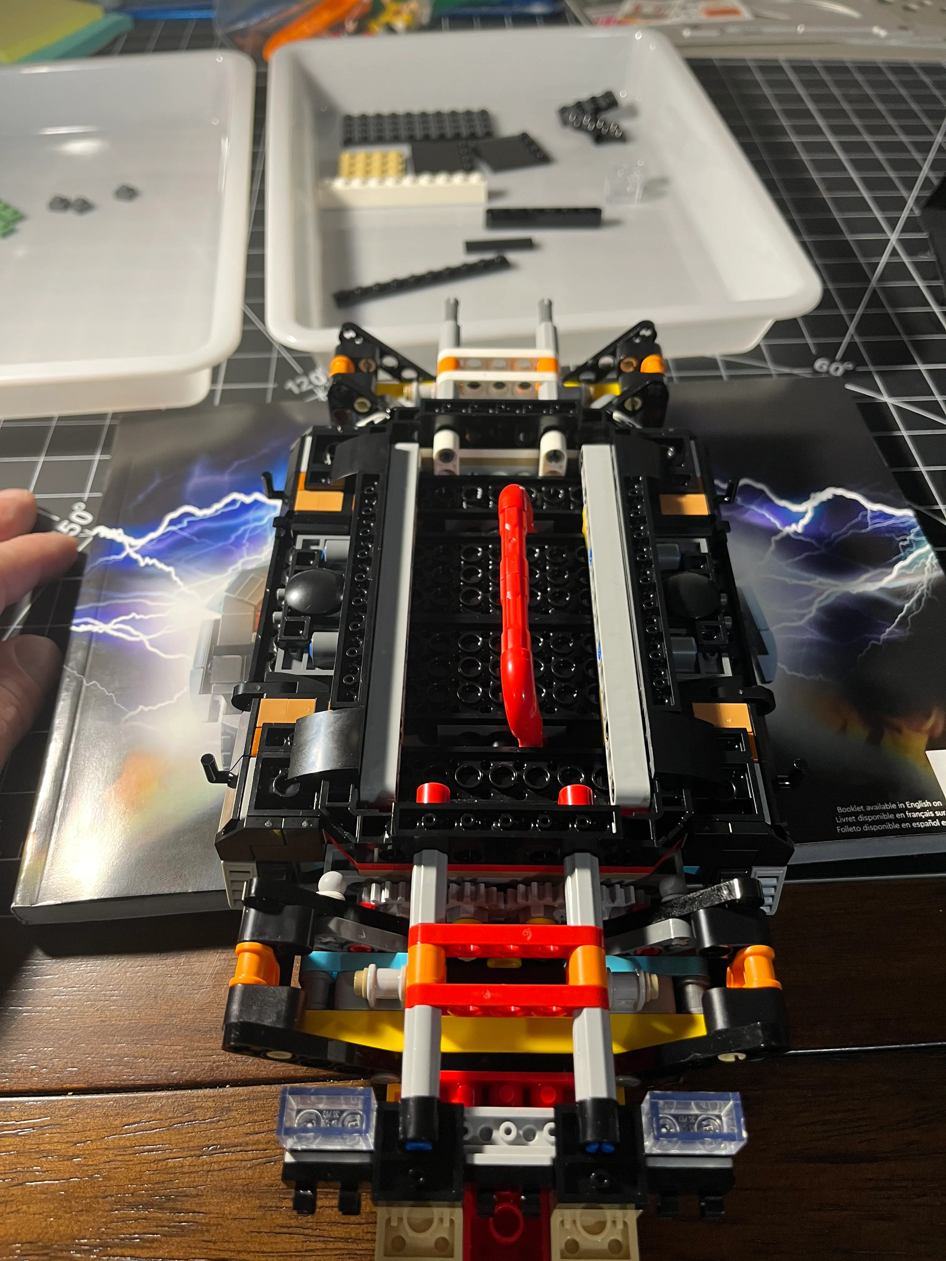 Back to the Future Lego Kit