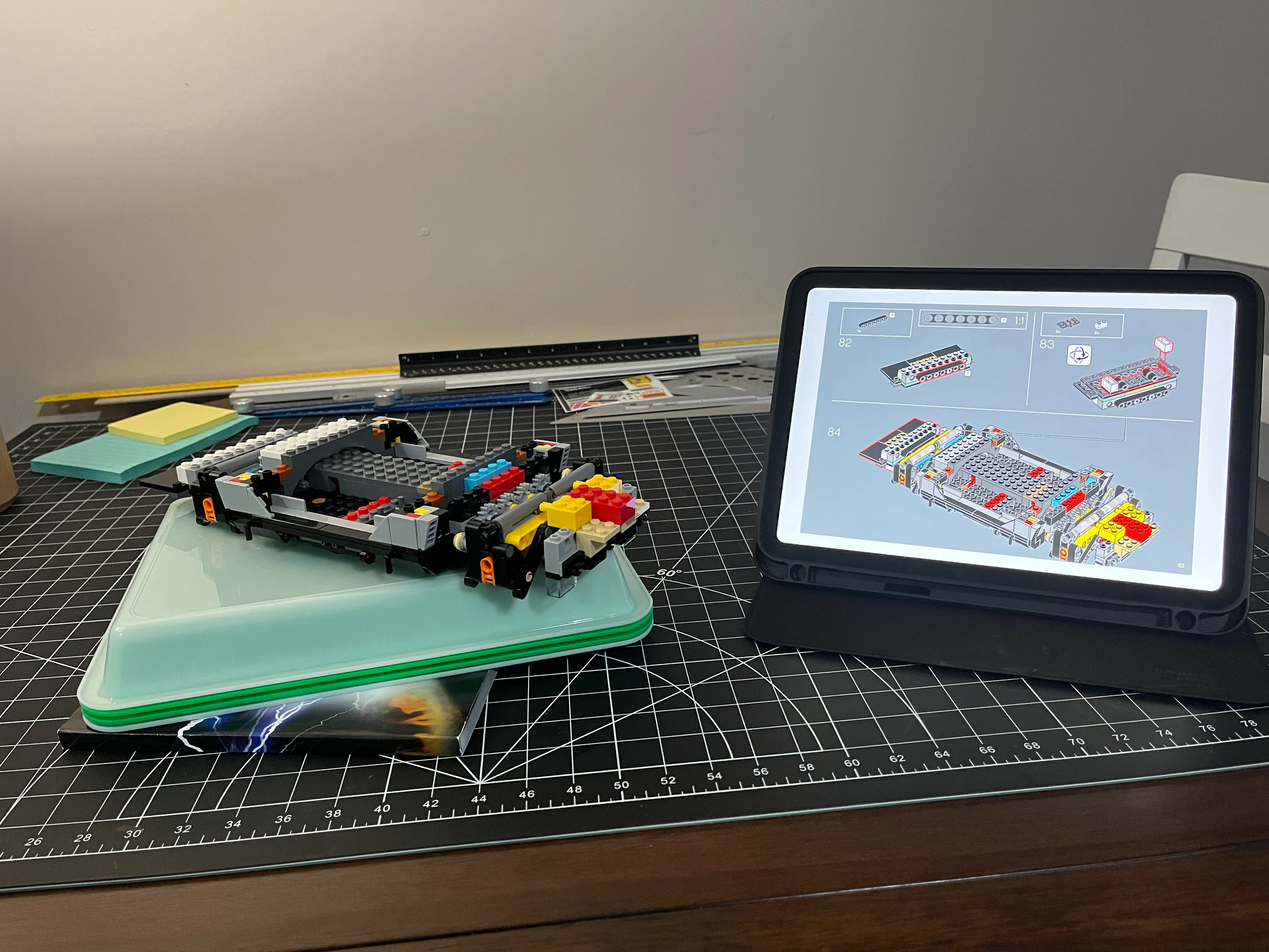 Back to the Future Lego Kit