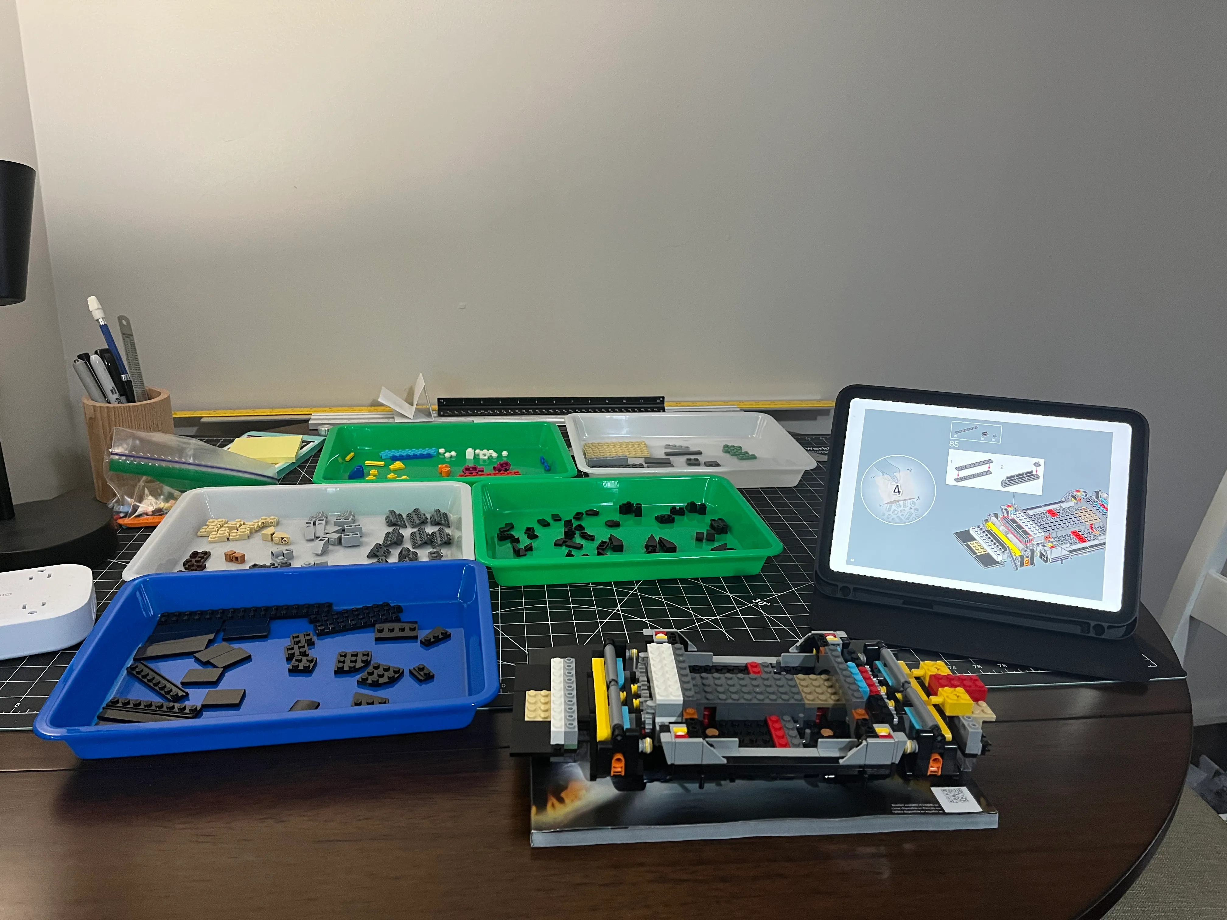 Back to the Future Lego Kit