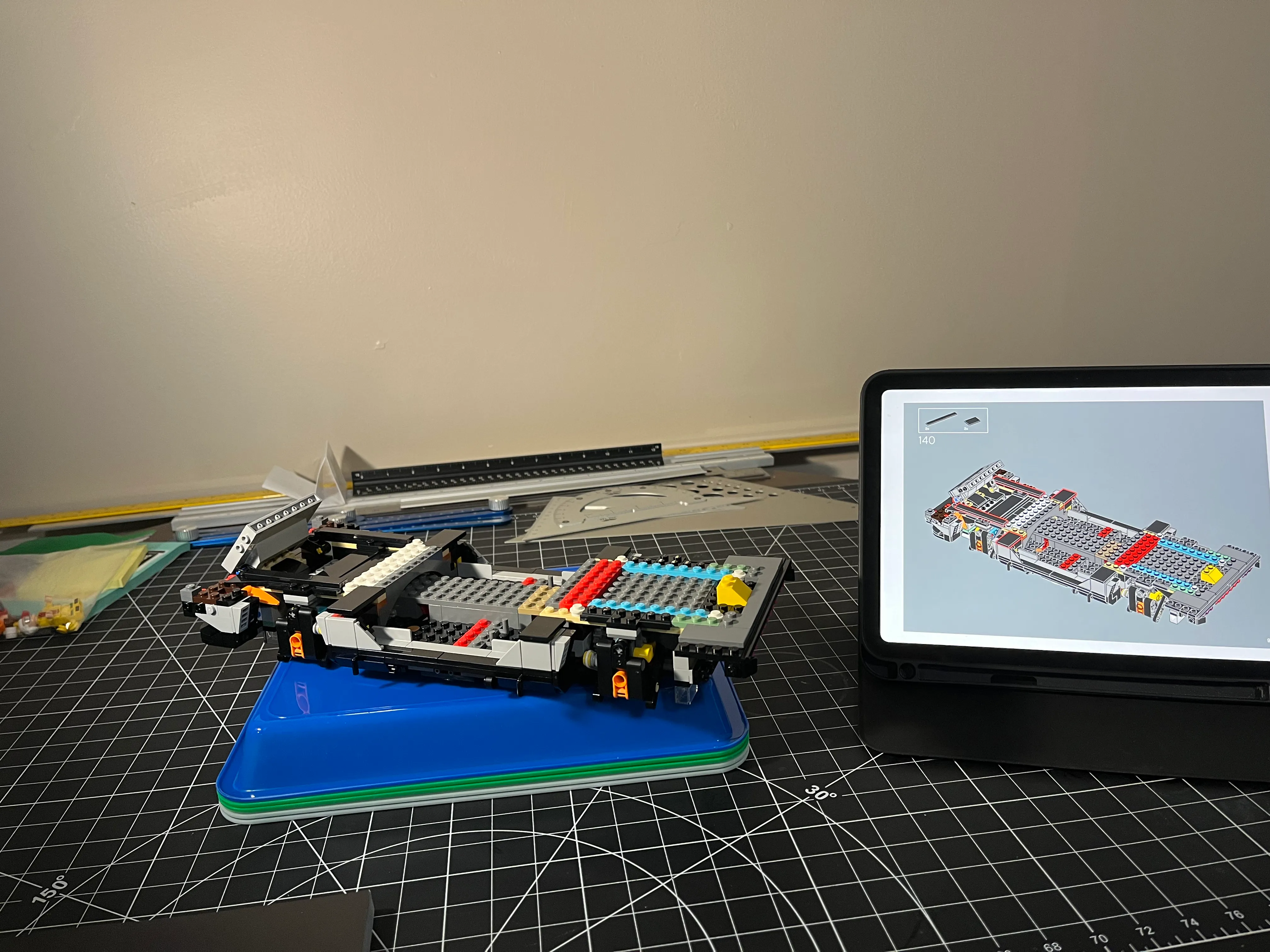 Back to the Future Lego Kit