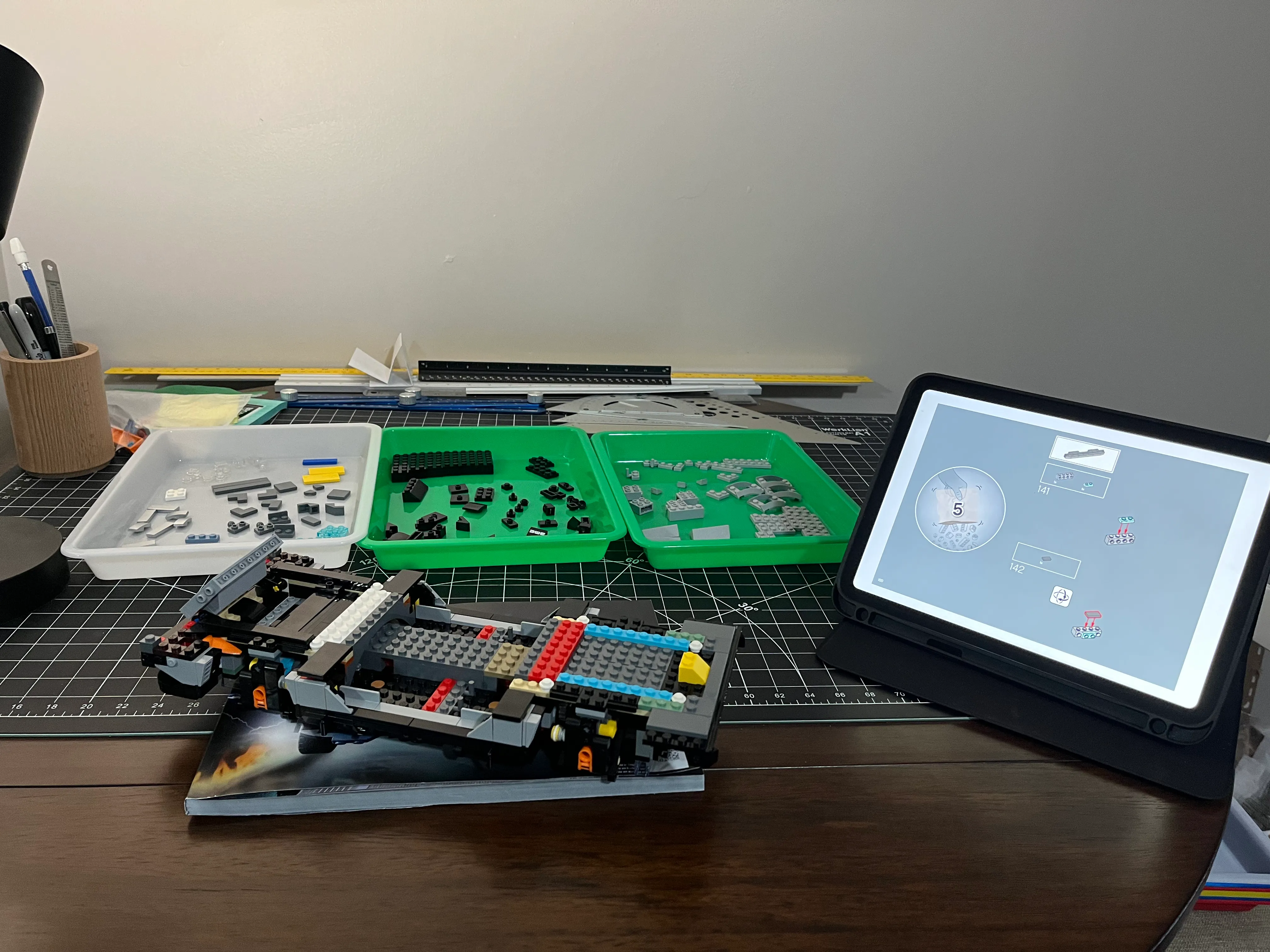 Back to the Future Lego Kit