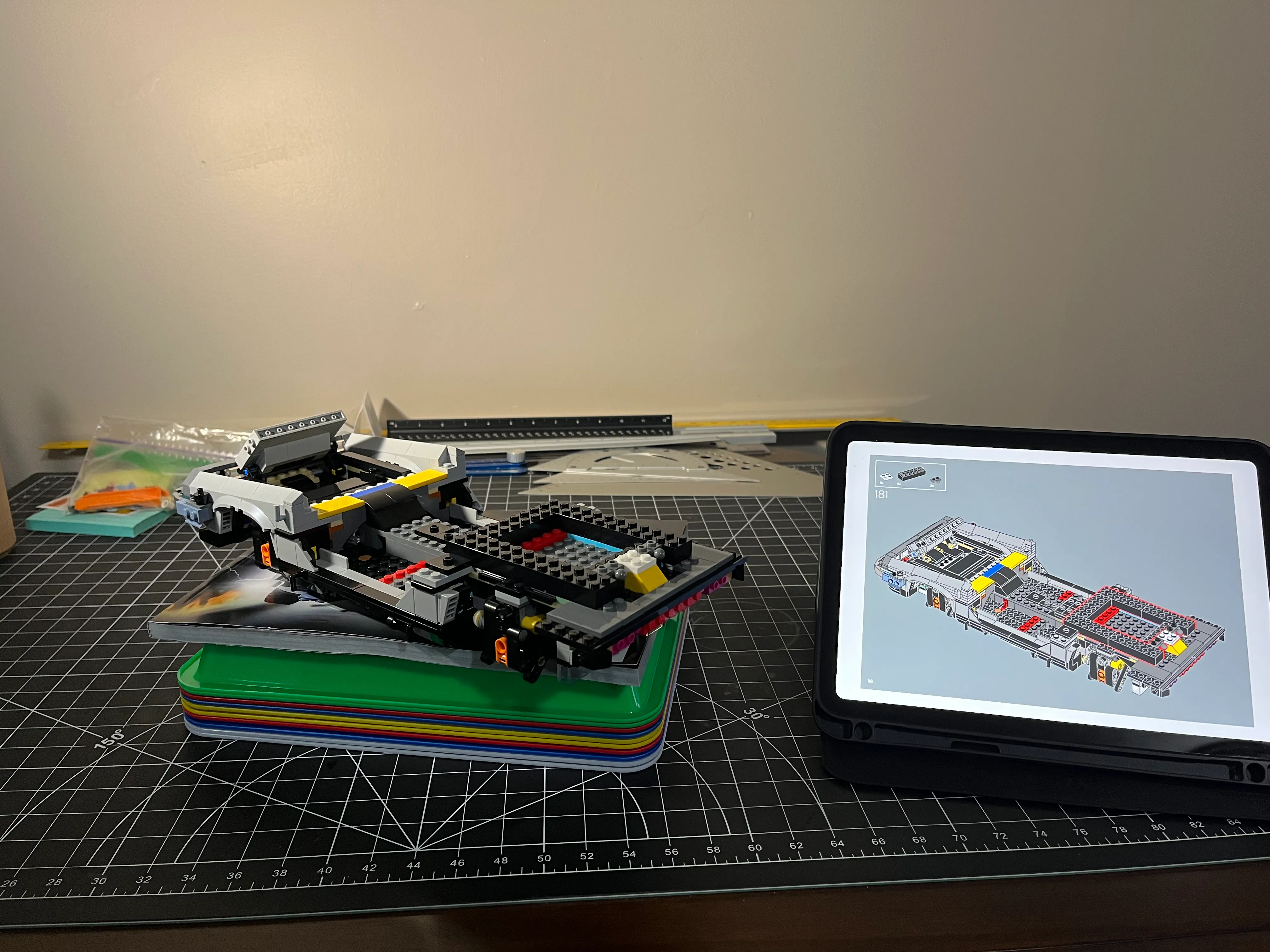 Back to the Future Lego Kit