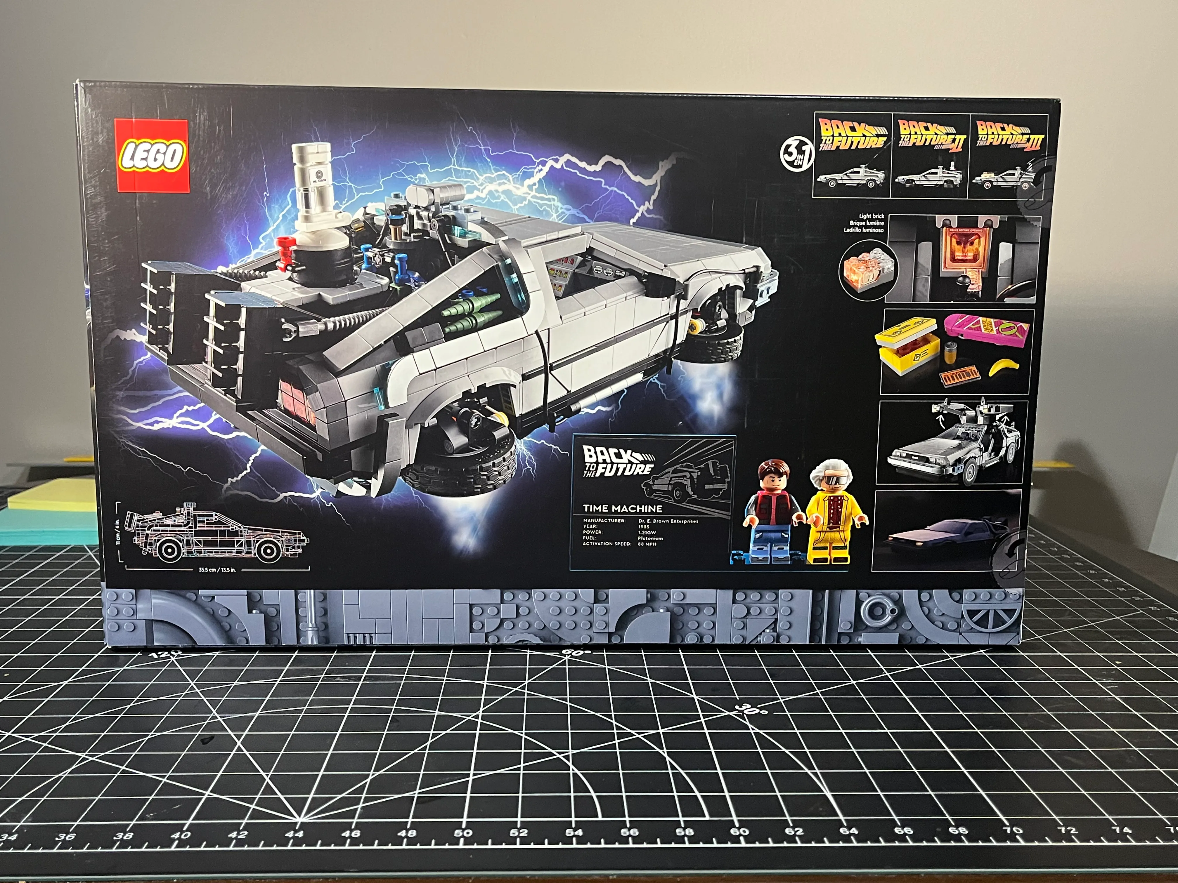 Back to the Future Lego Kit