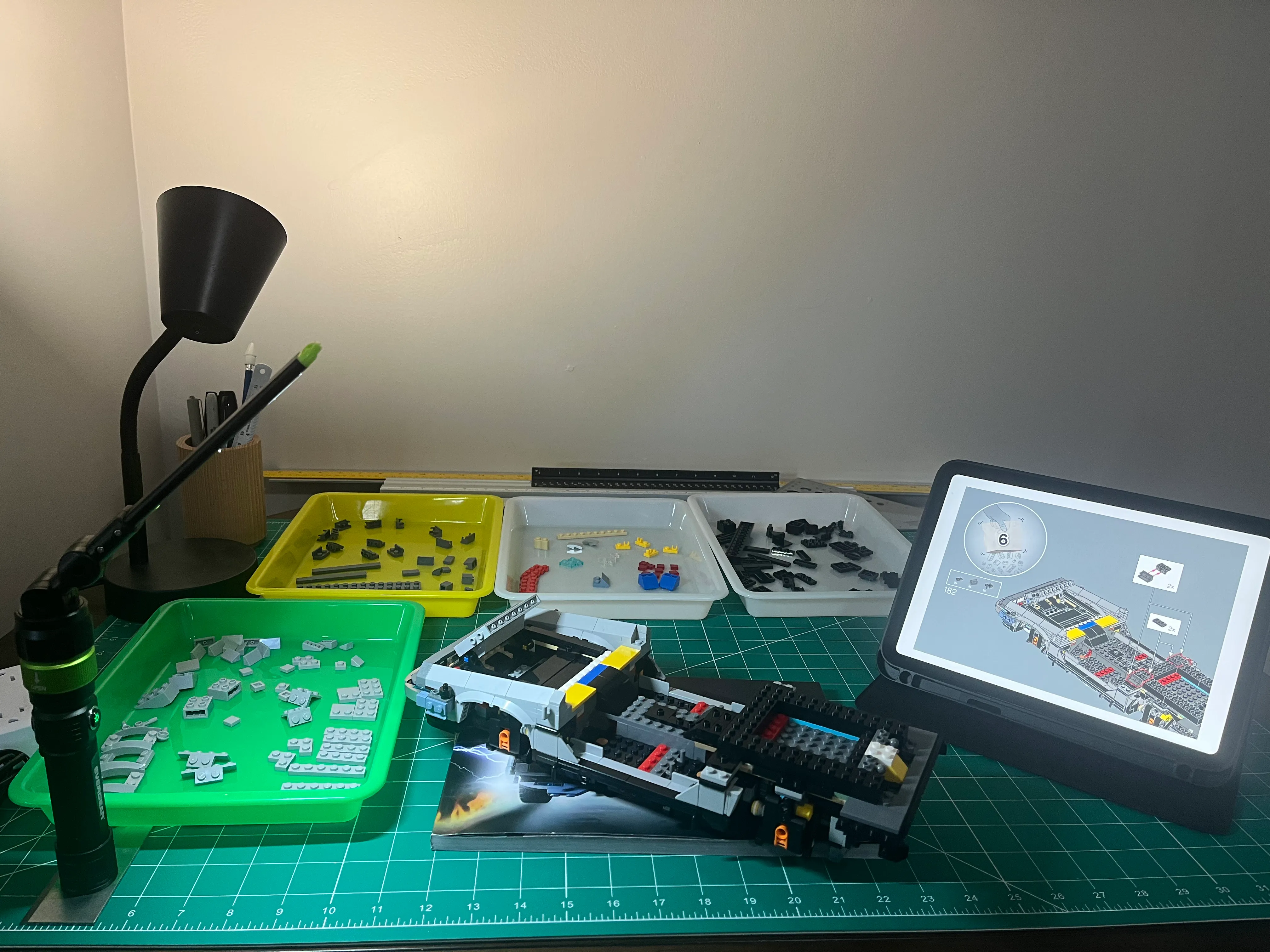 Back to the Future Lego Kit