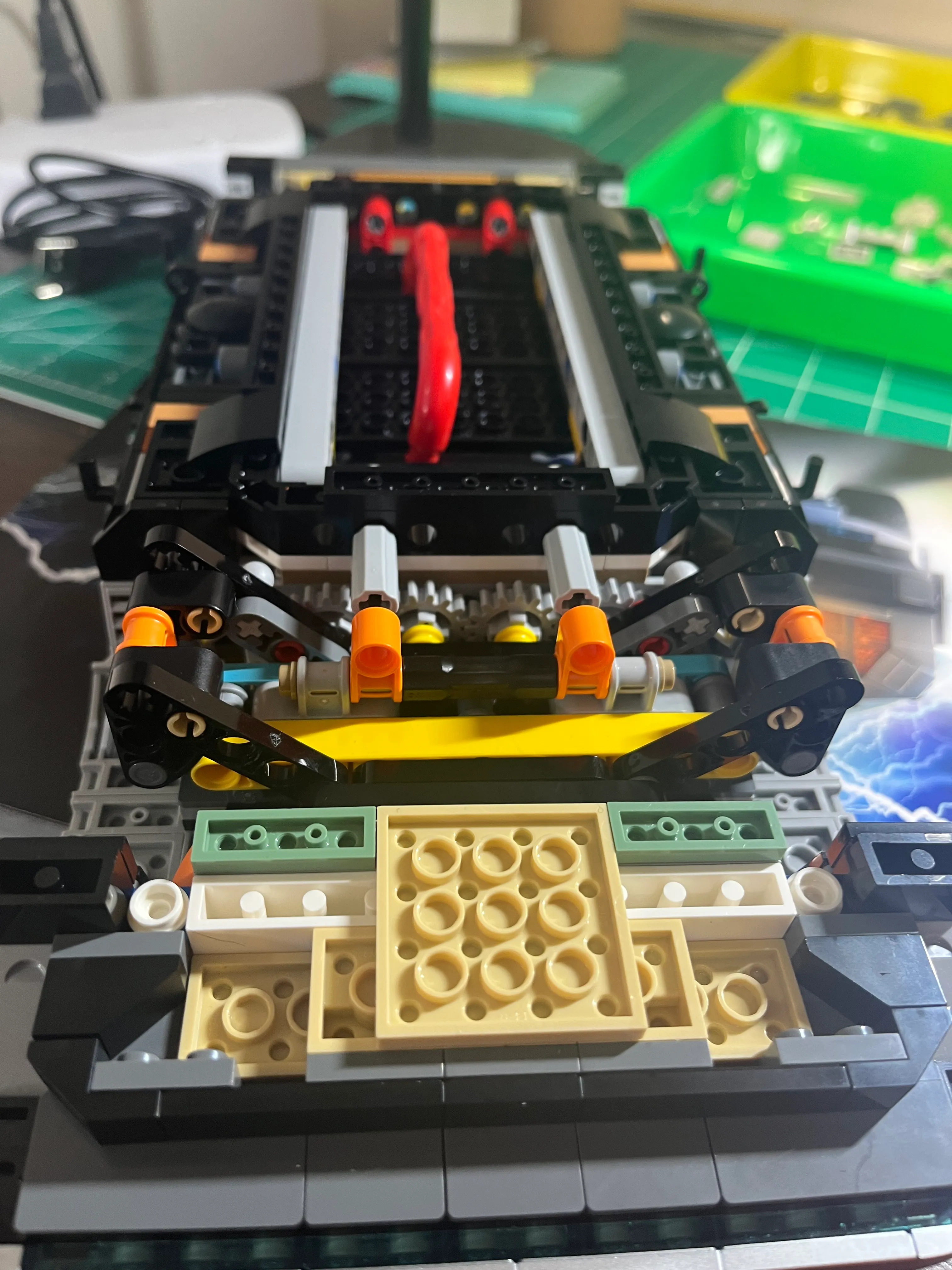 Back to the Future Lego Kit