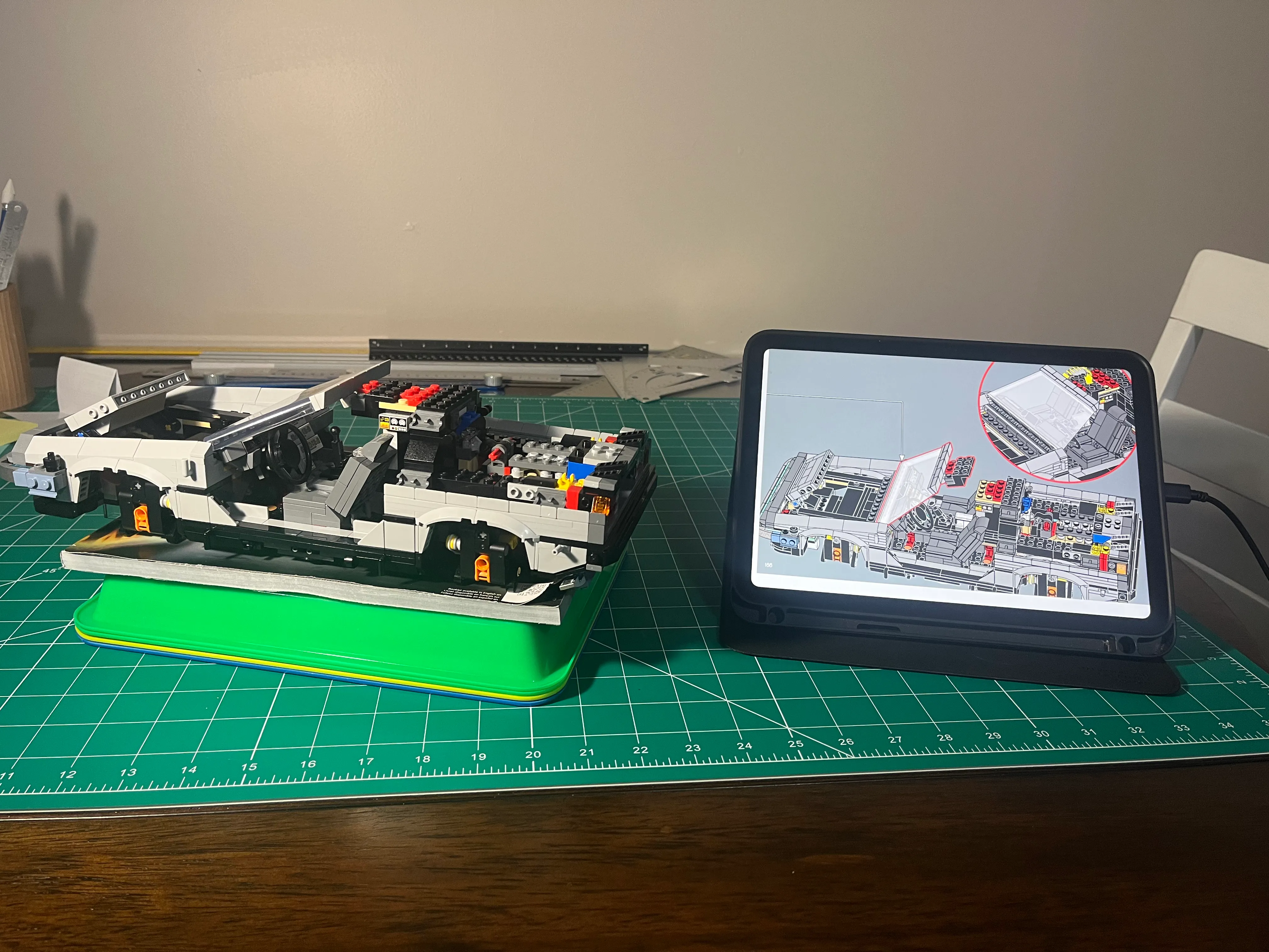 Back to the Future Lego Kit