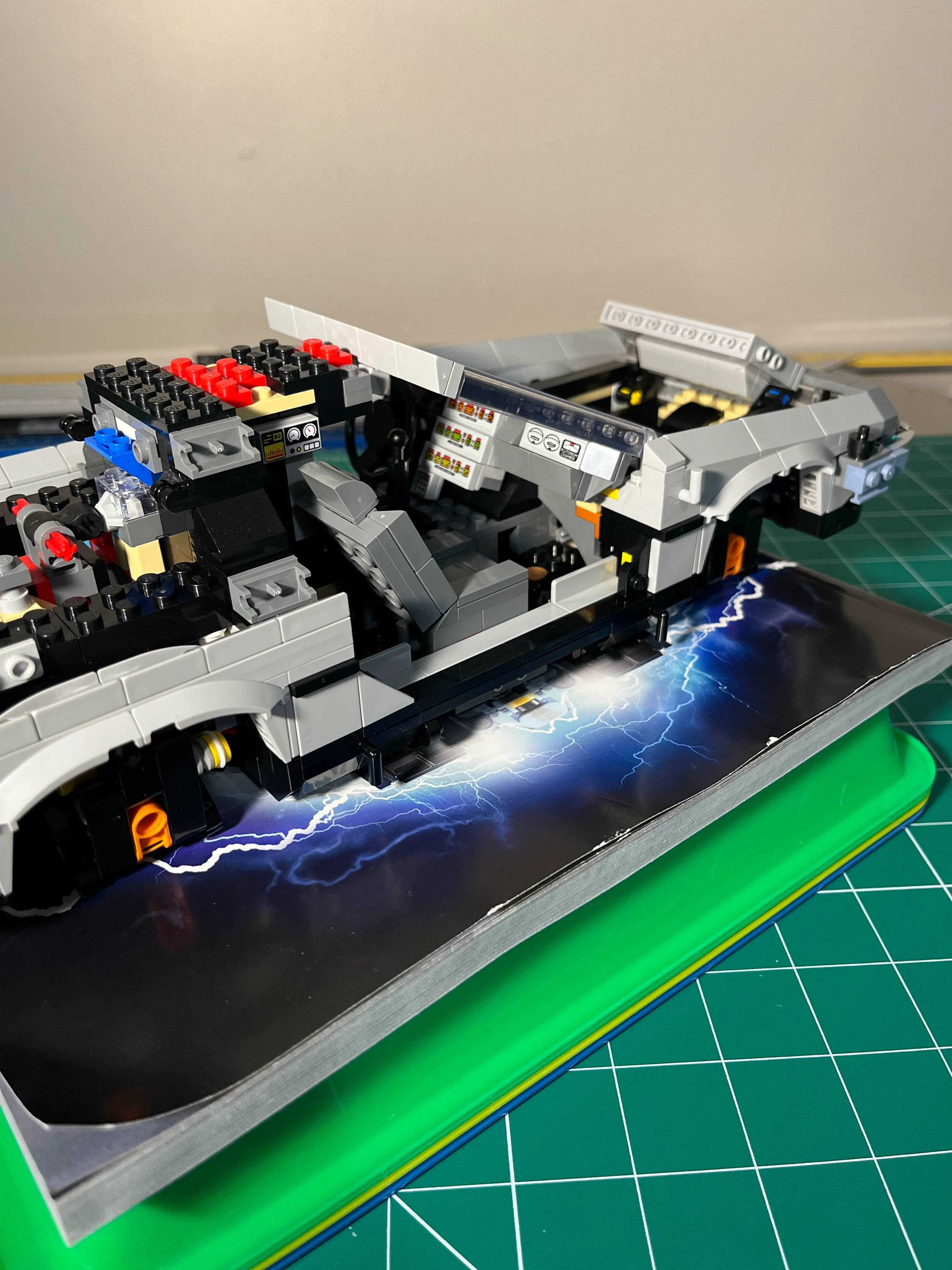 Back to the Future Lego Kit