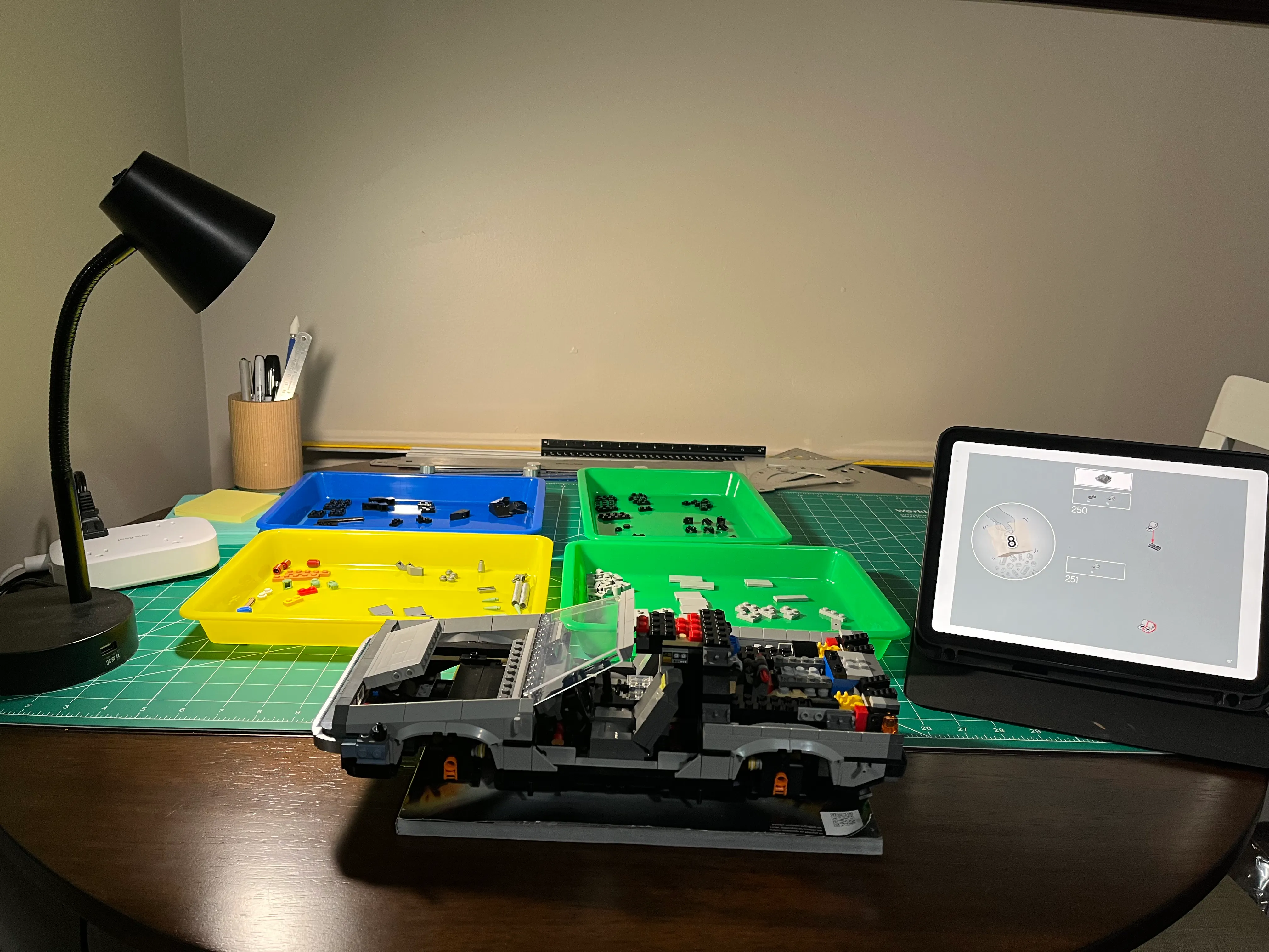 Back to the Future Lego Kit