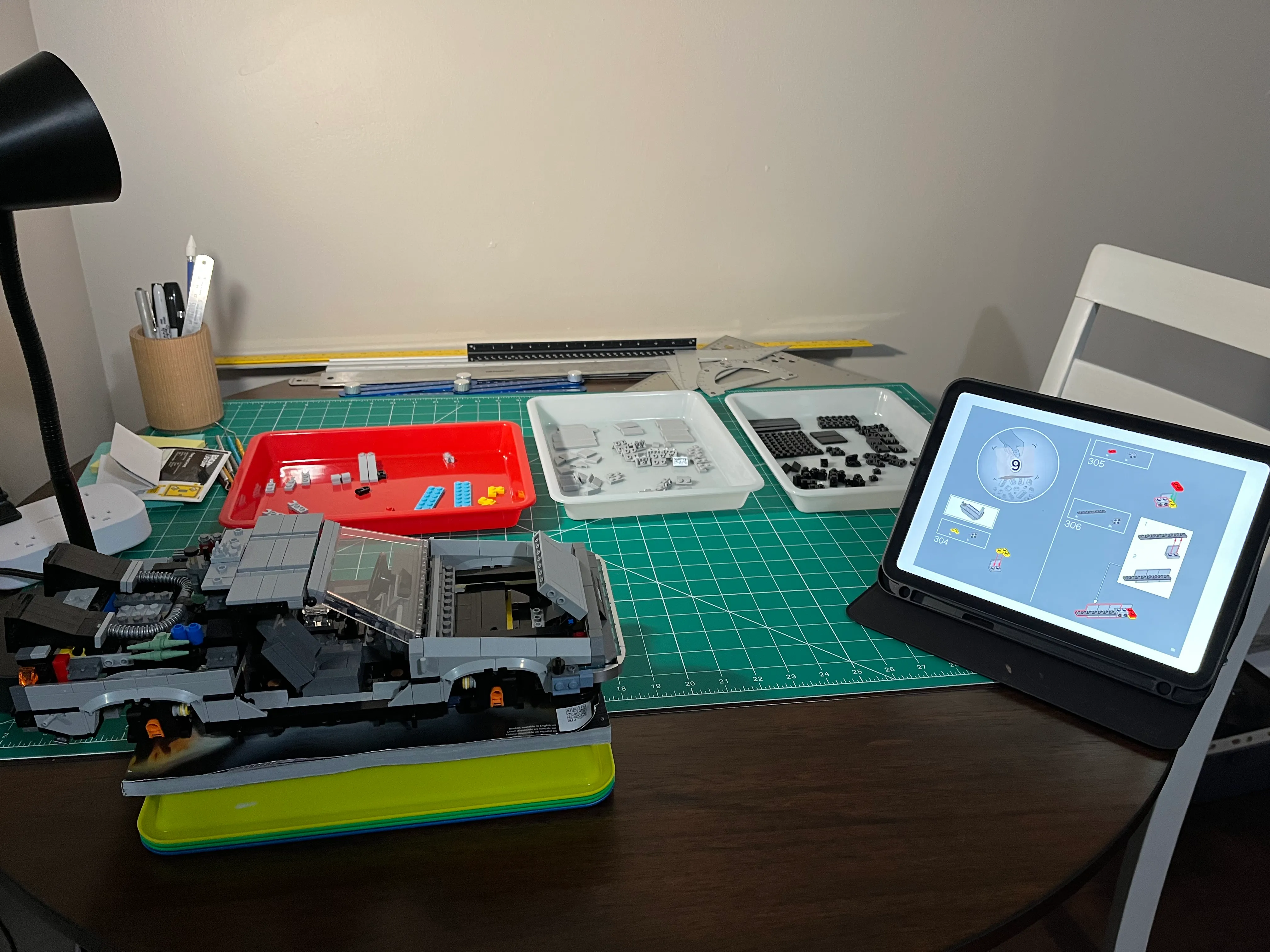 Back to the Future Lego Kit