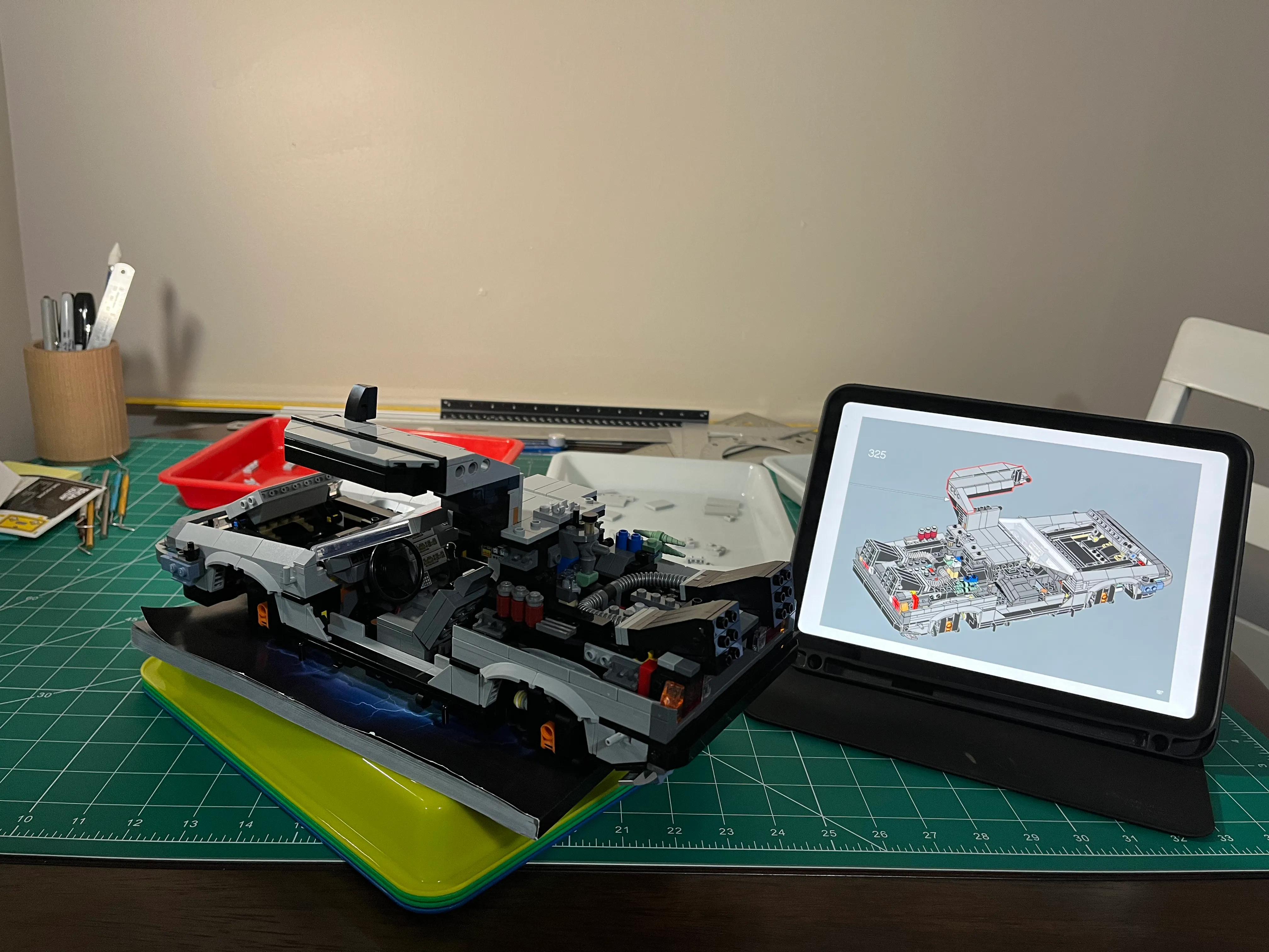 Back to the Future Lego Kit