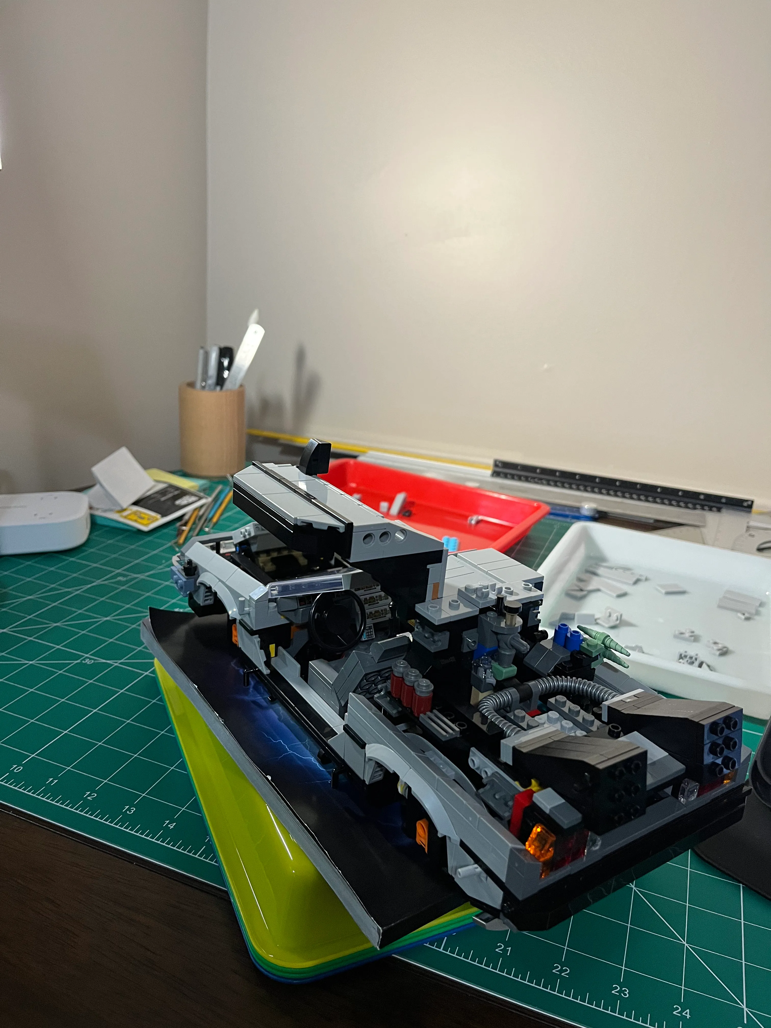 Back to the Future Lego Kit