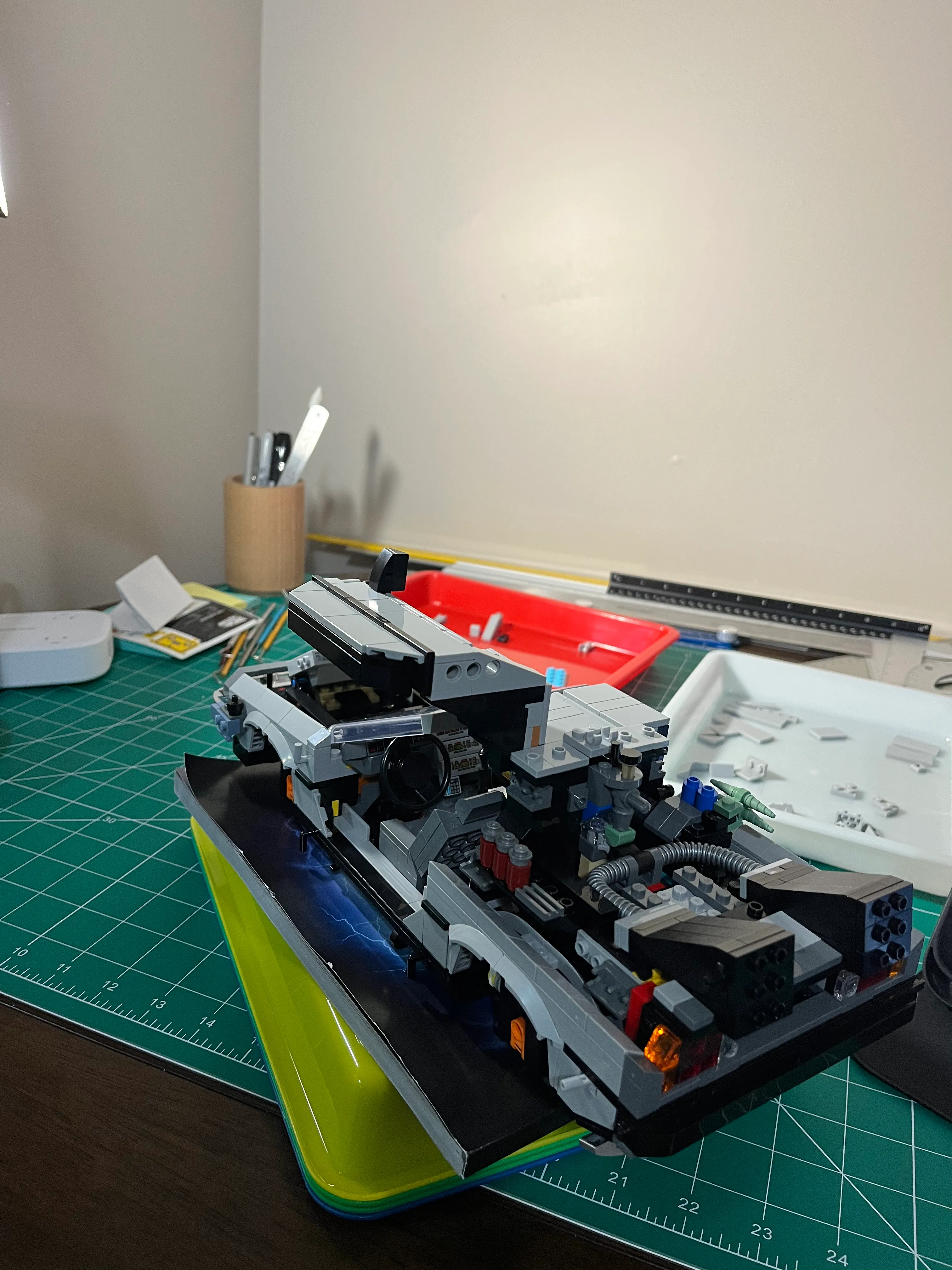 Back to the Future Lego Kit