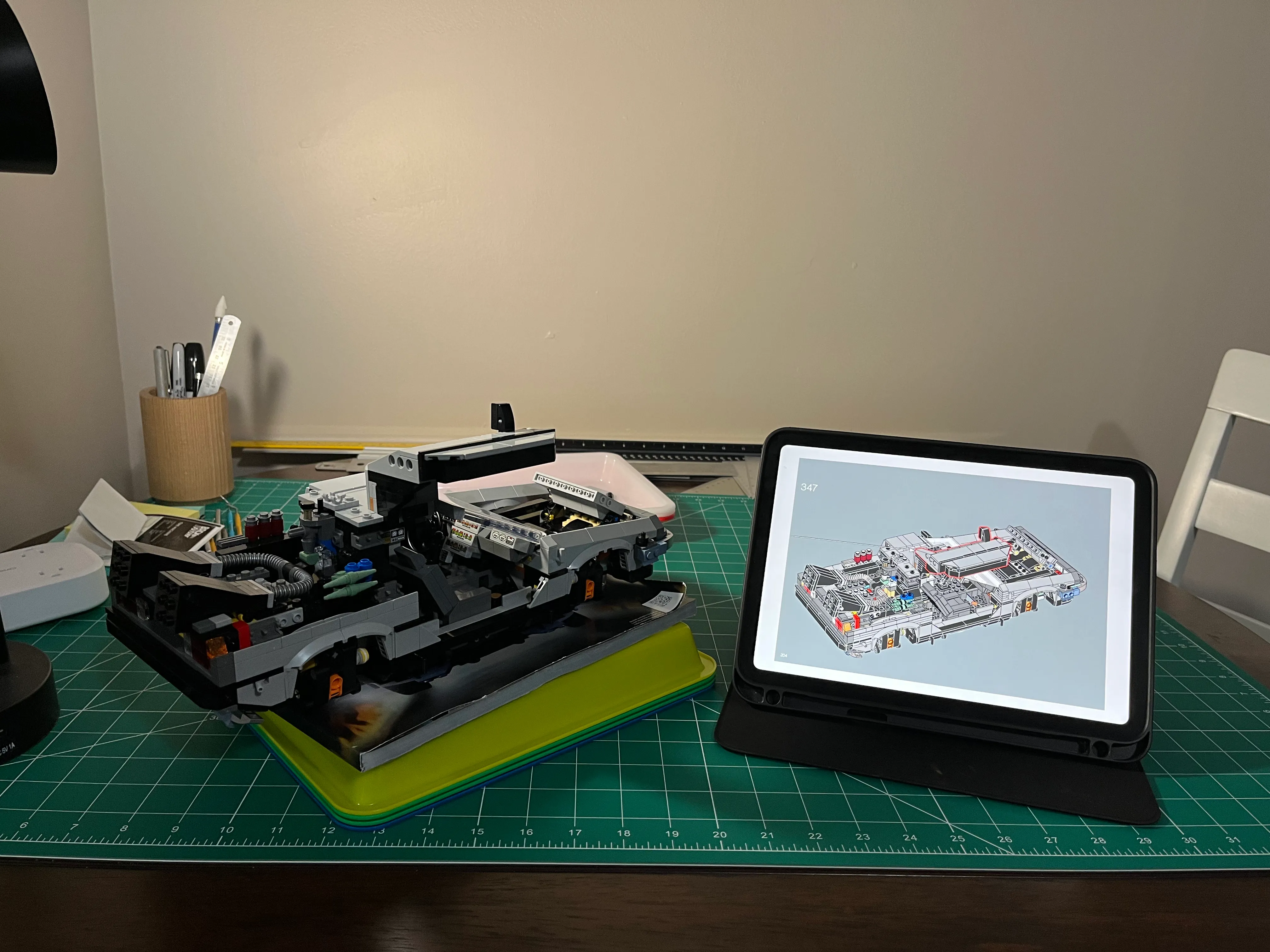 Back to the Future Lego Kit