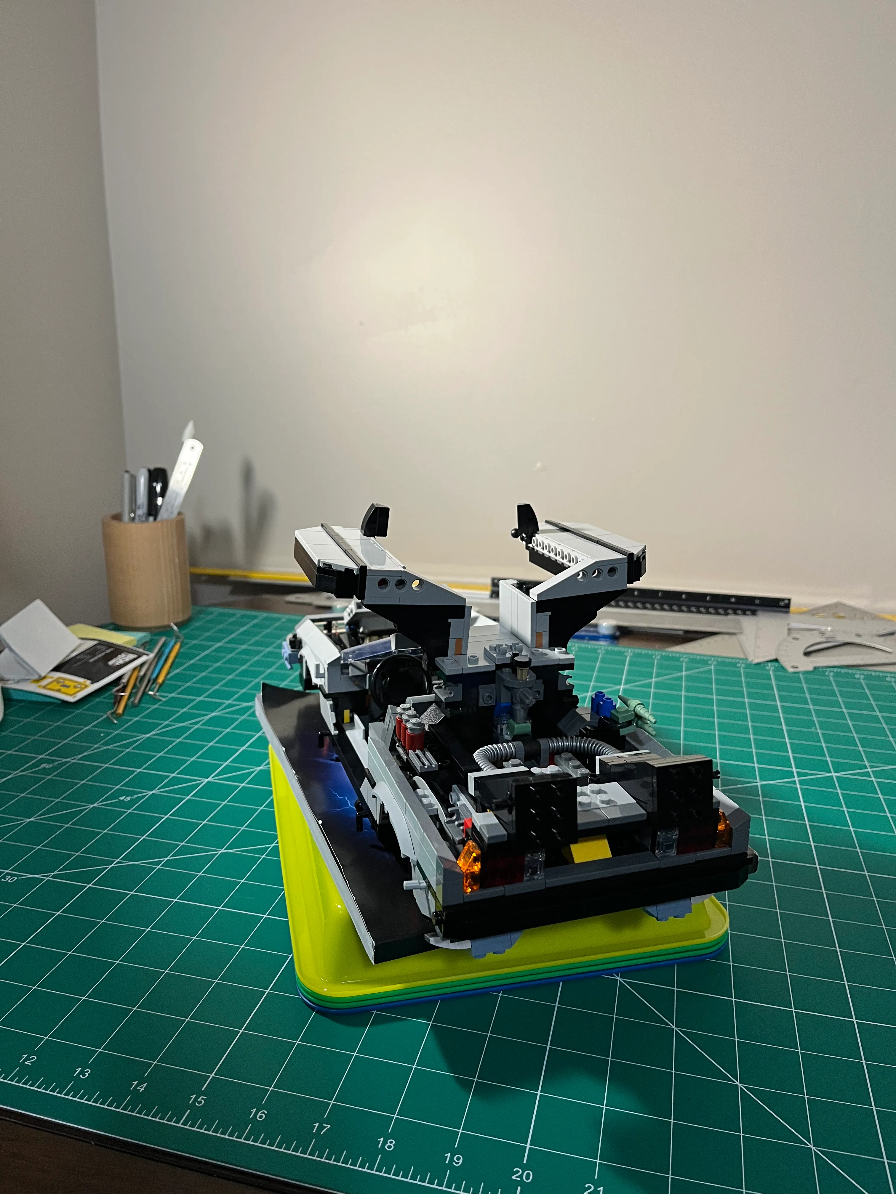 Back to the Future Lego Kit