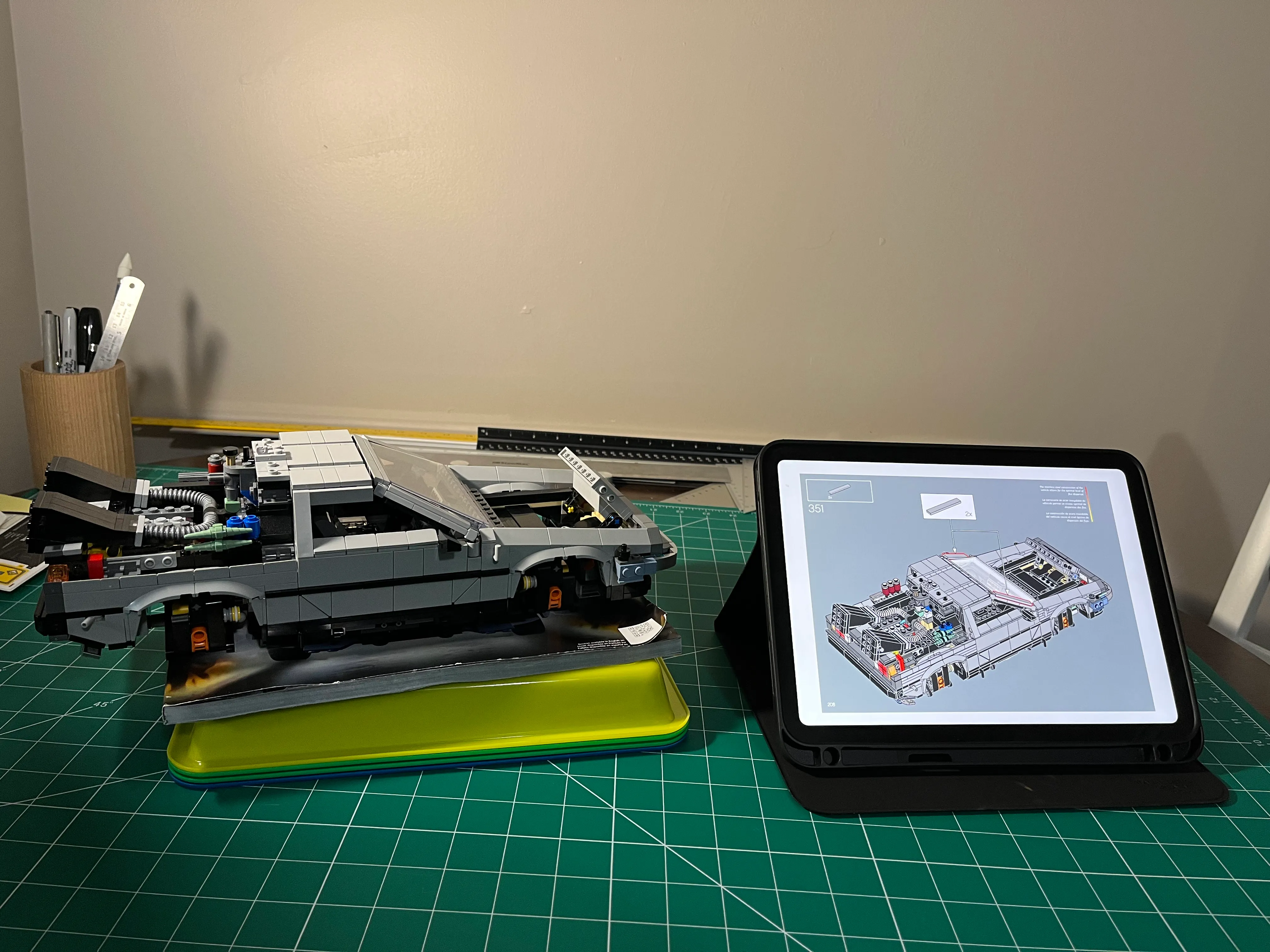 Back to the Future Lego Kit