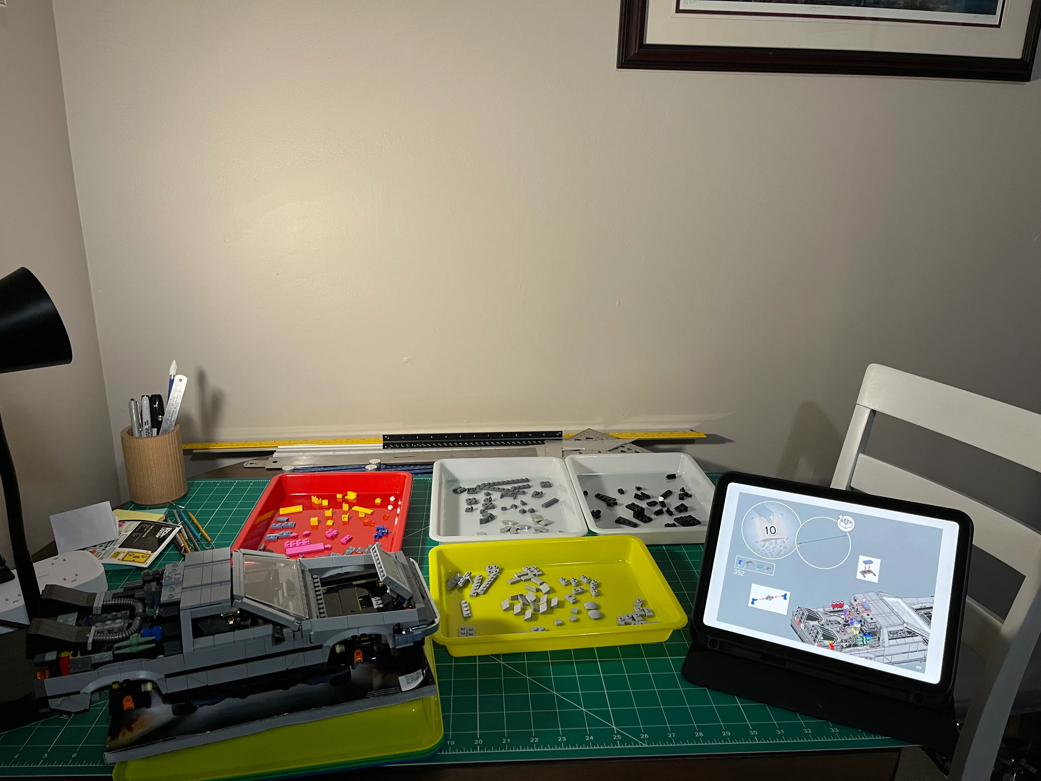 Back to the Future Lego Kit