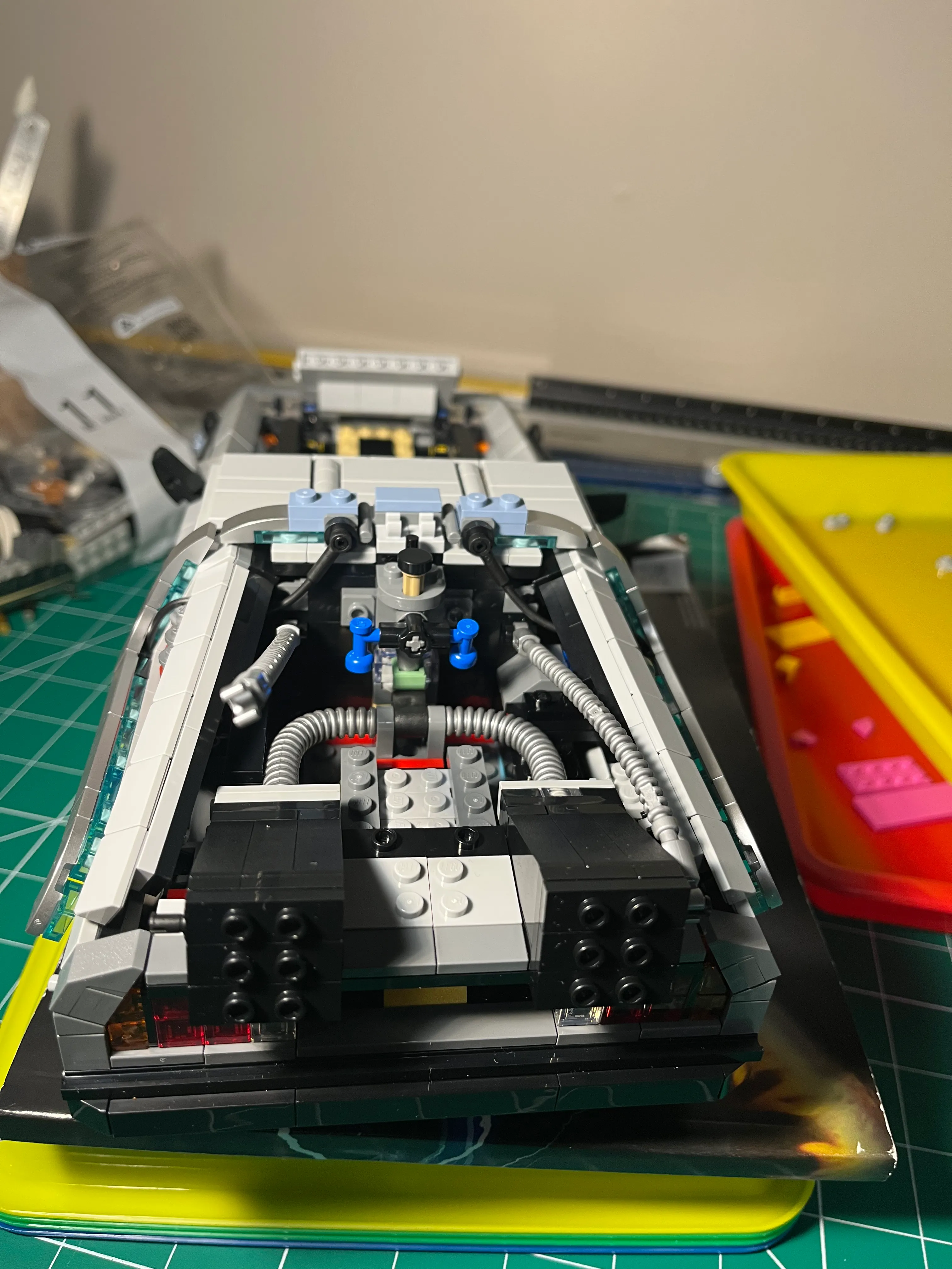 Back to the Future Lego Kit