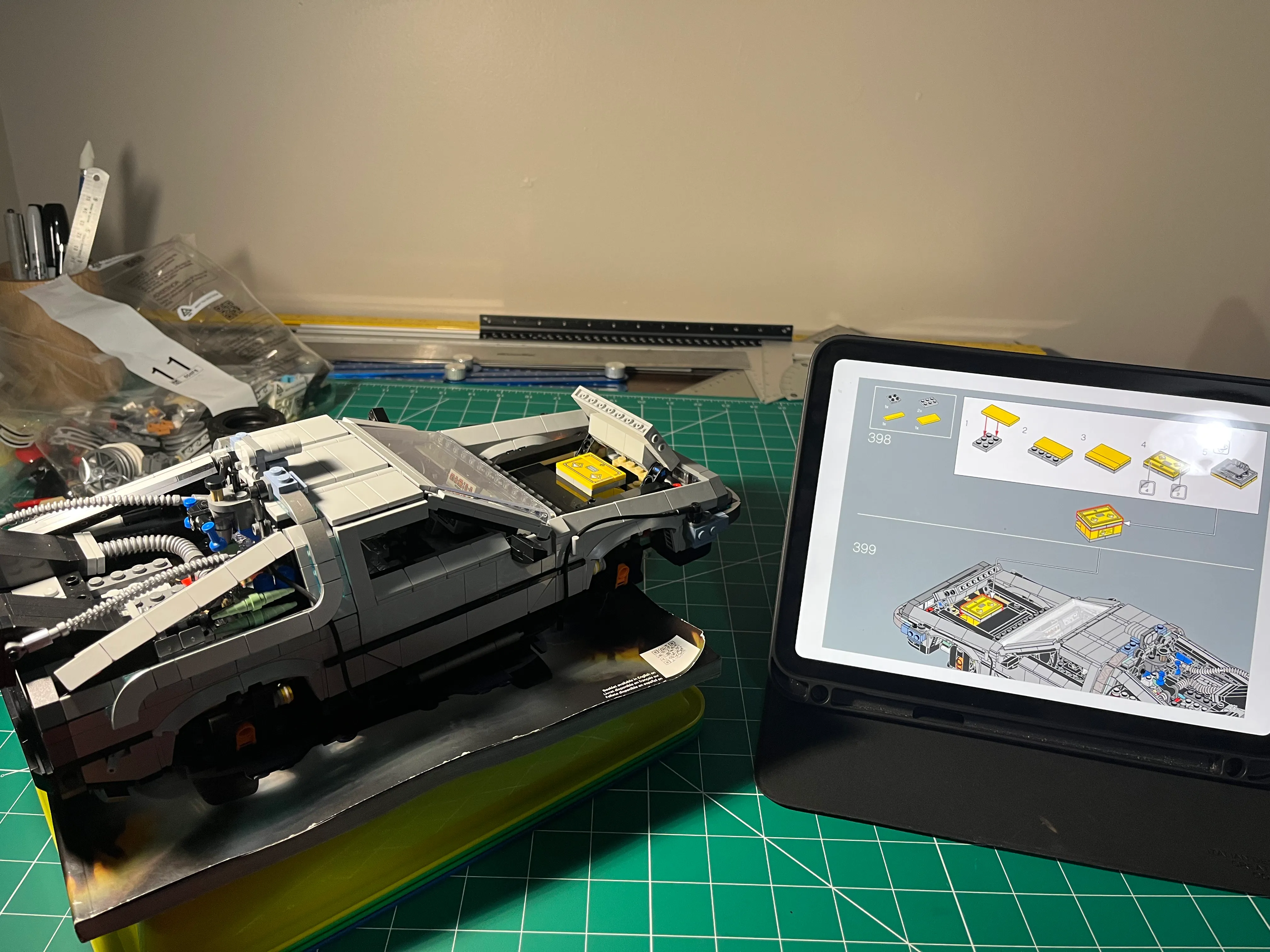 Back to the Future Lego Kit