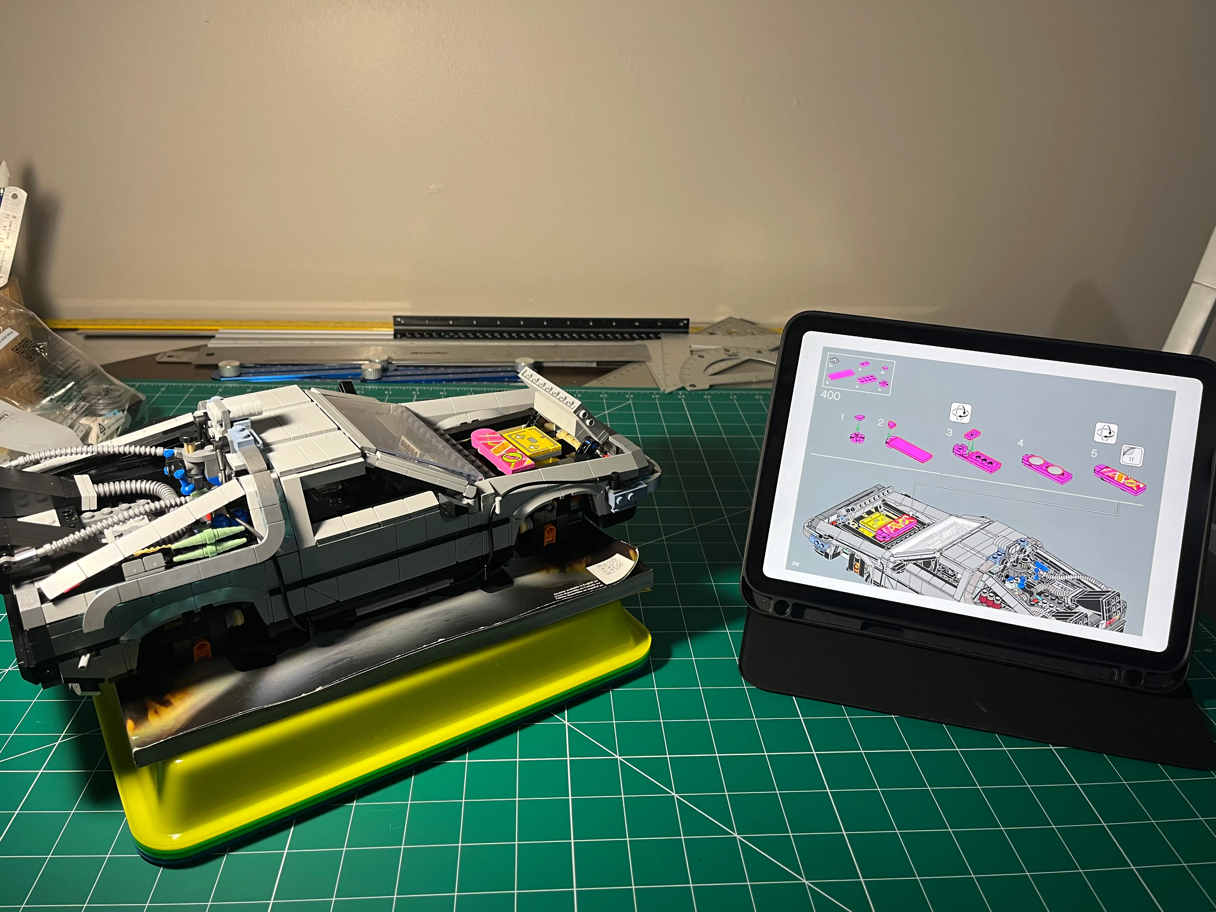 Back to the Future Lego Kit