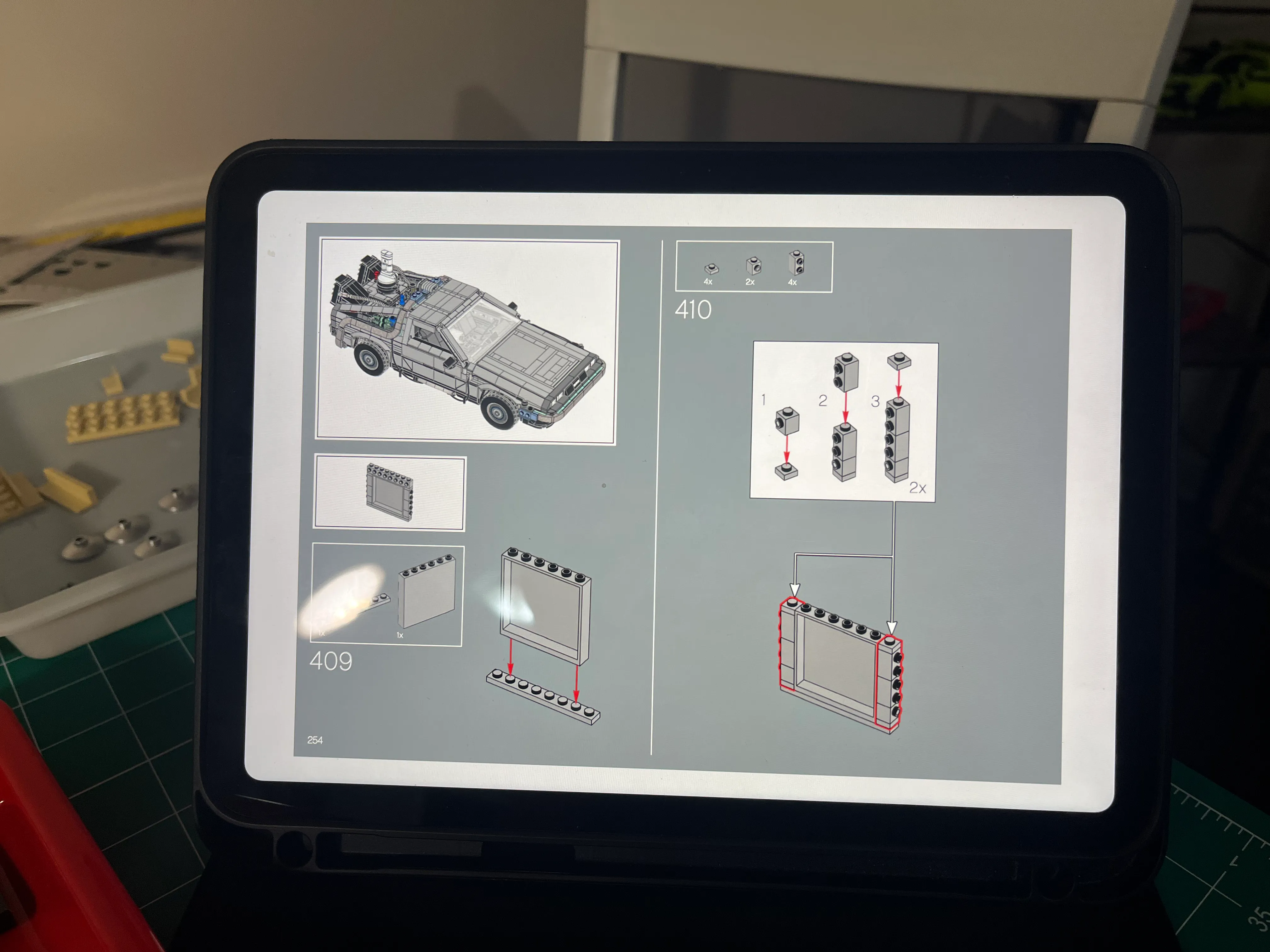 Back to the Future Lego Kit