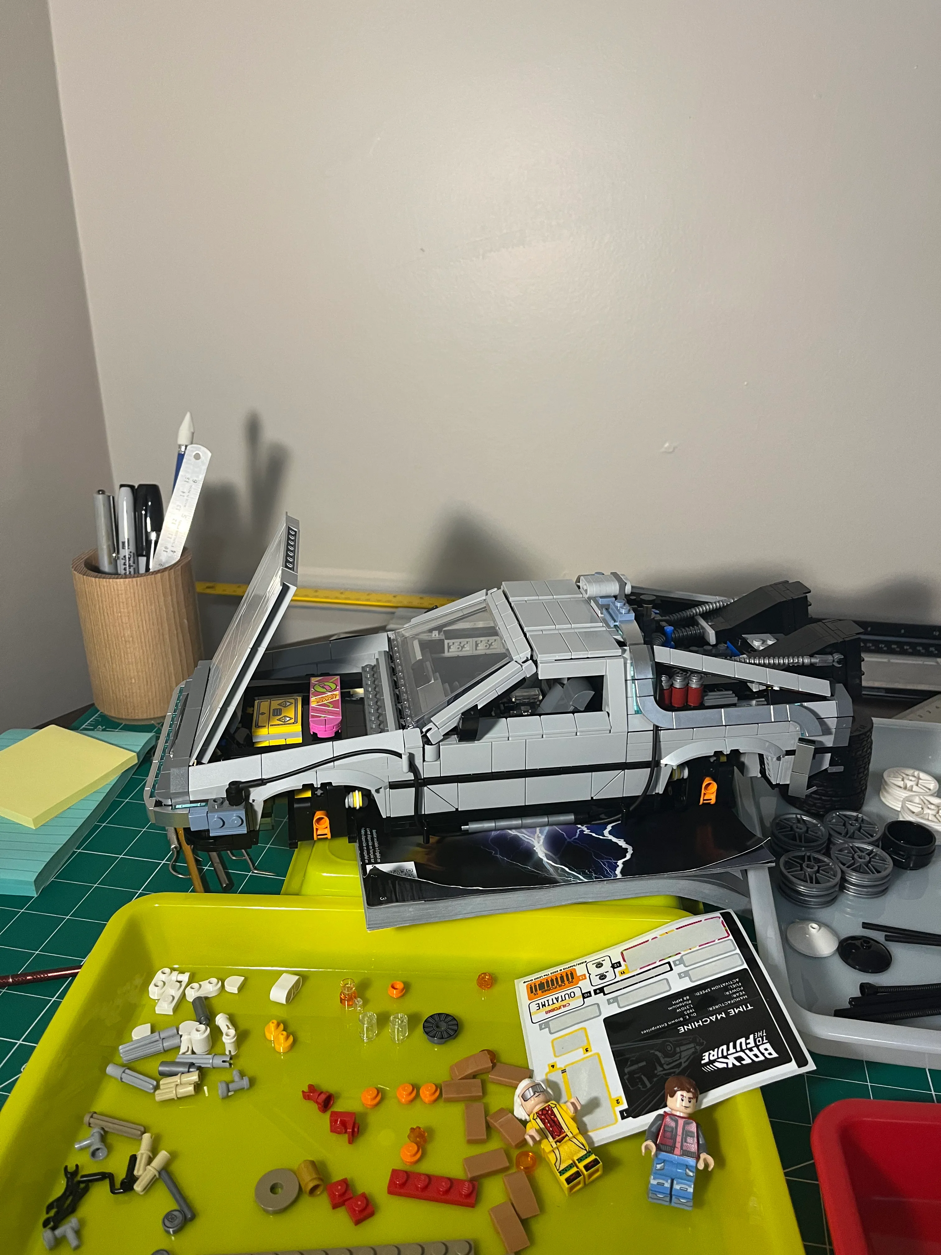 Back to the Future Lego Kit