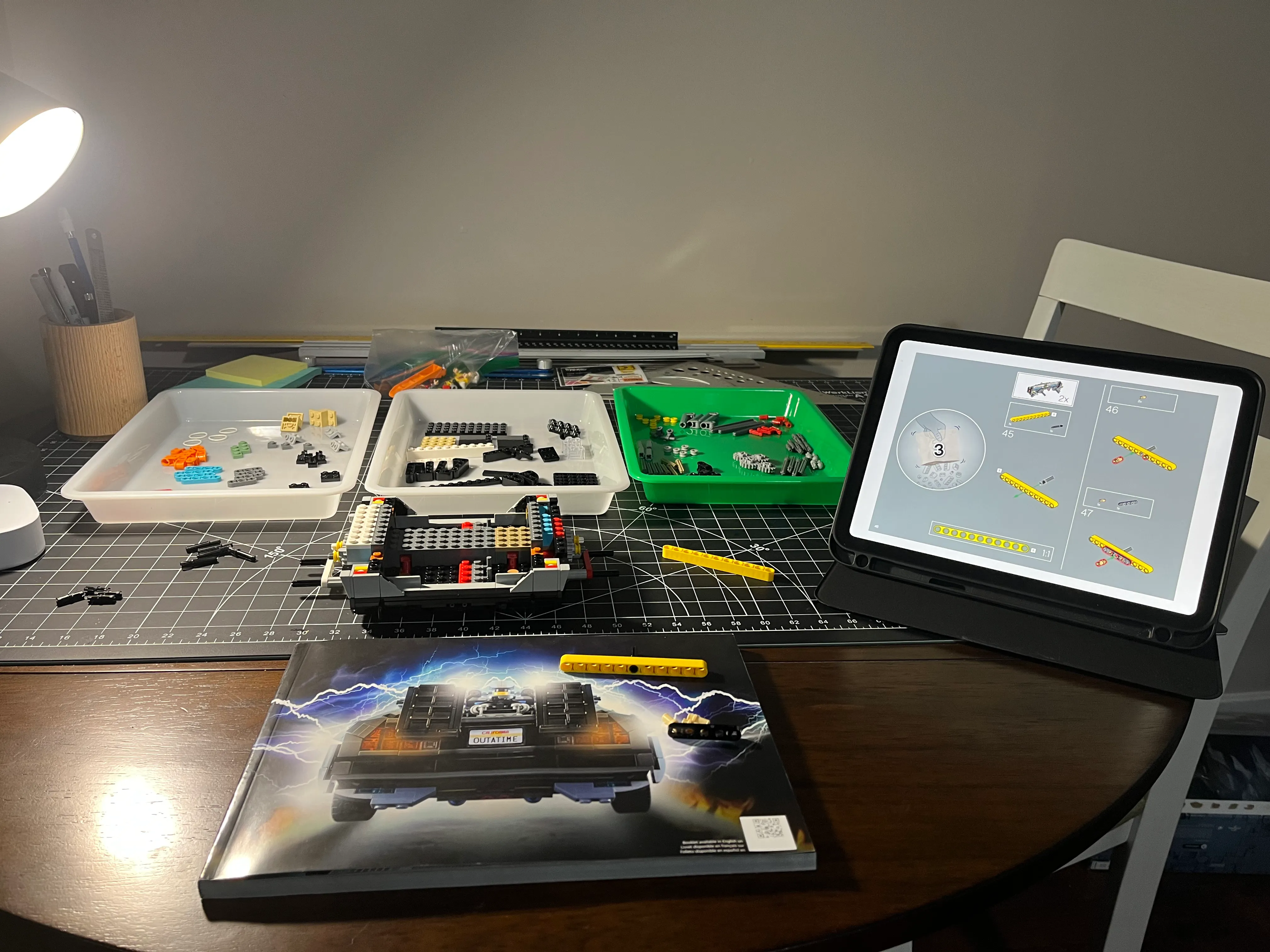 Back to the Future Lego Kit