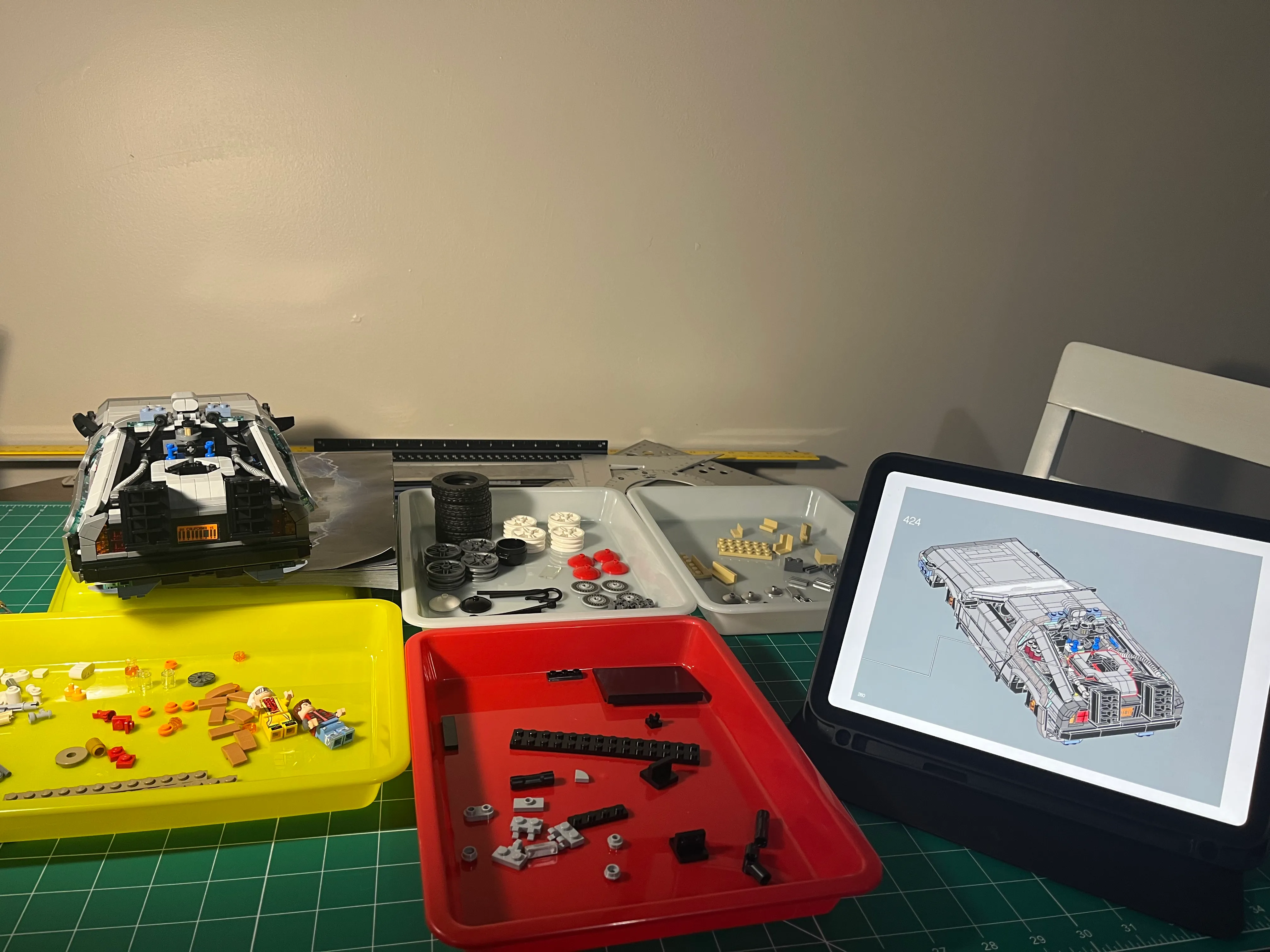 Back to the Future Lego Kit