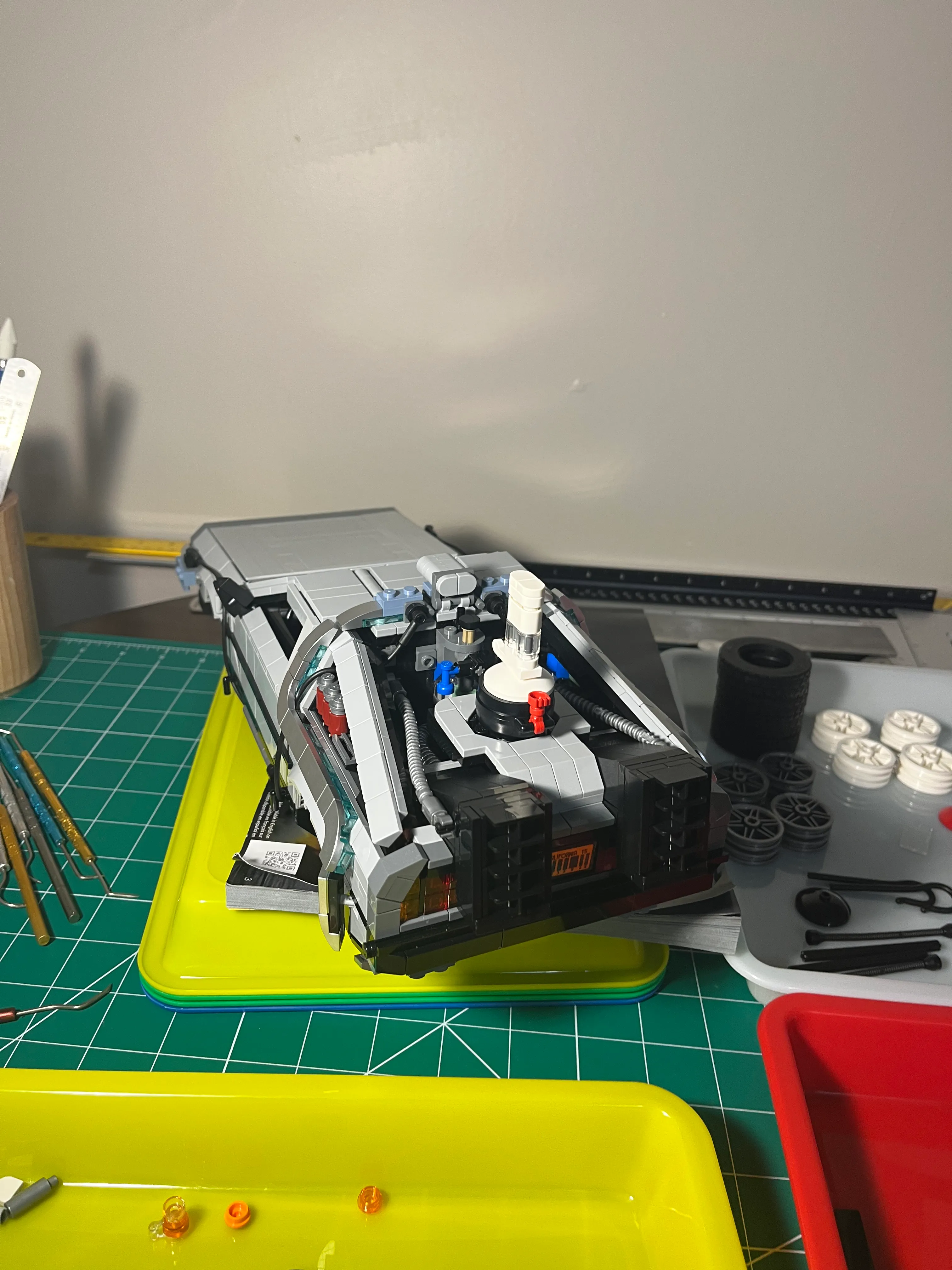 Back to the Future Lego Kit