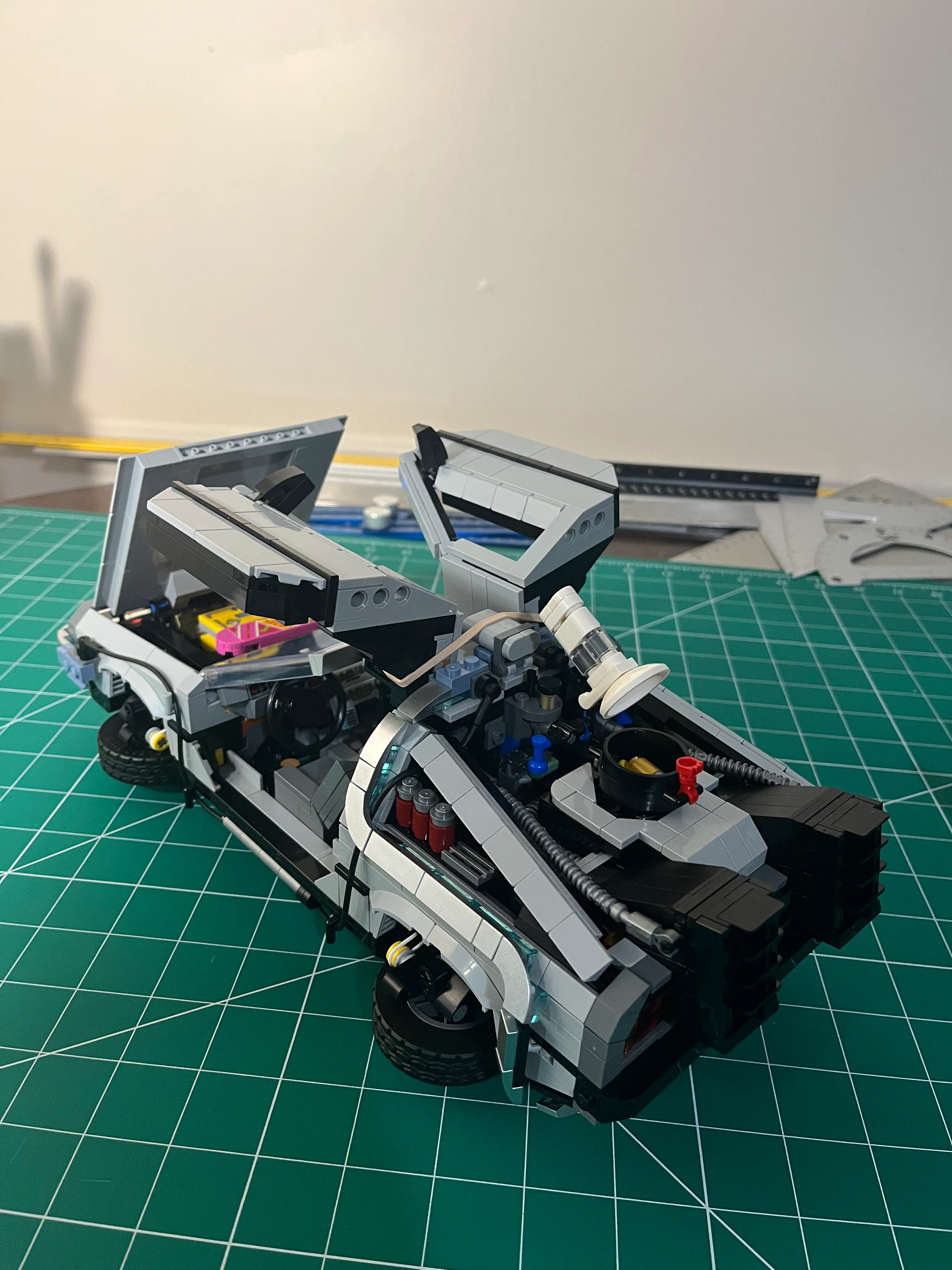 Back to the Future Lego Kit